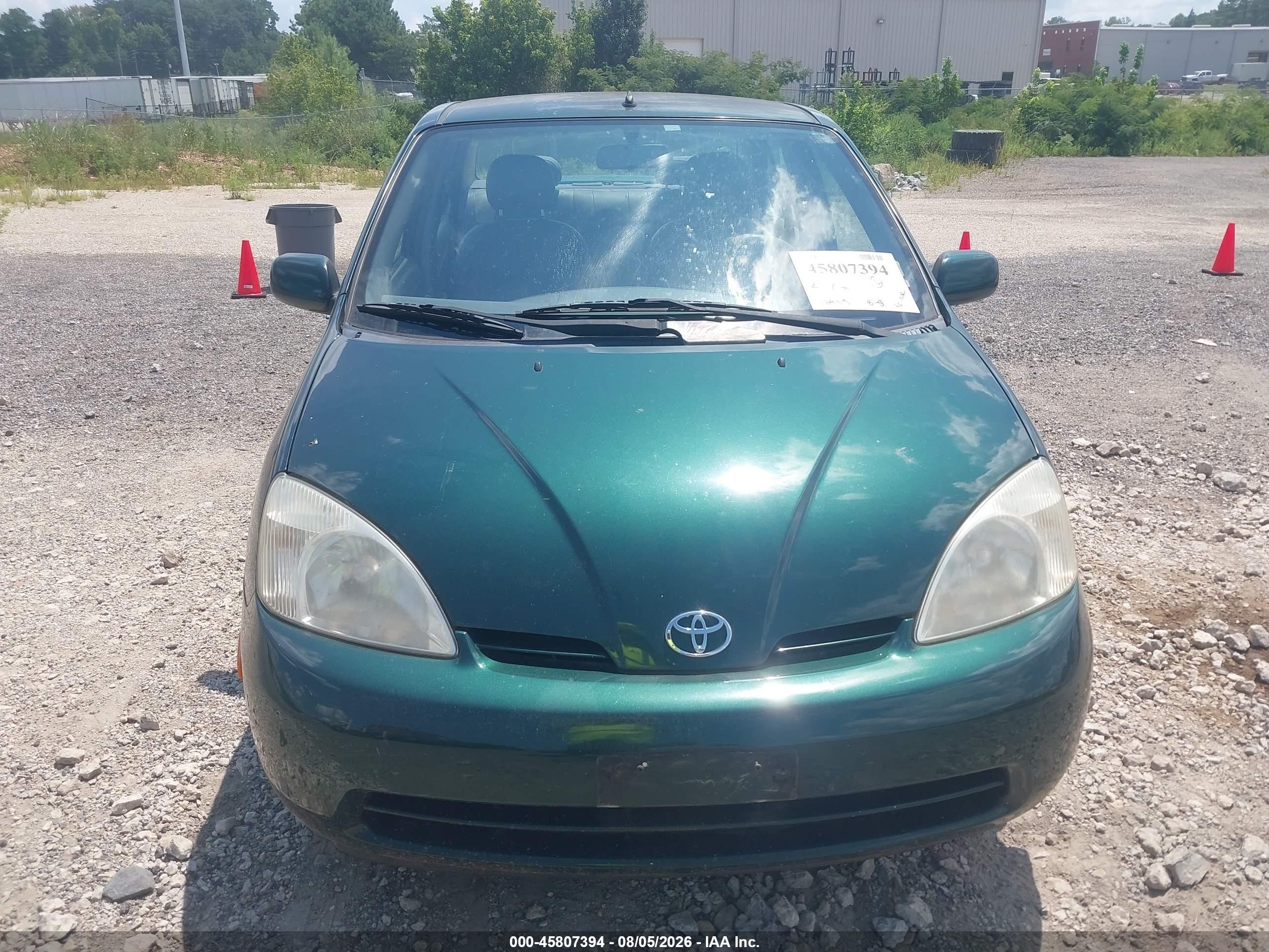 2001 Toyota Prius   Зеленый vin: JT2BK12U810038613