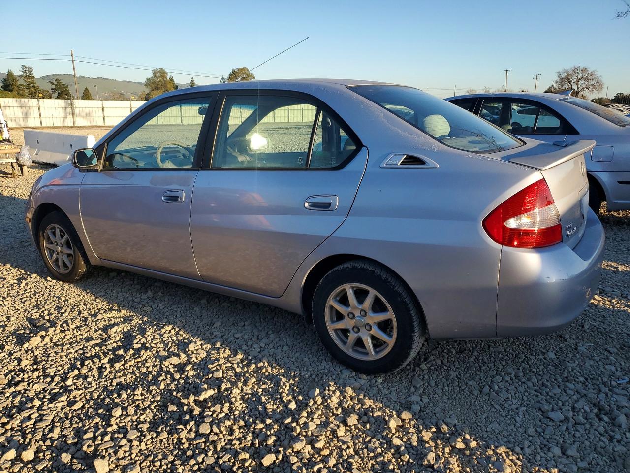 2002 Toyota Prius Silver vin: JT2BK12U820051217