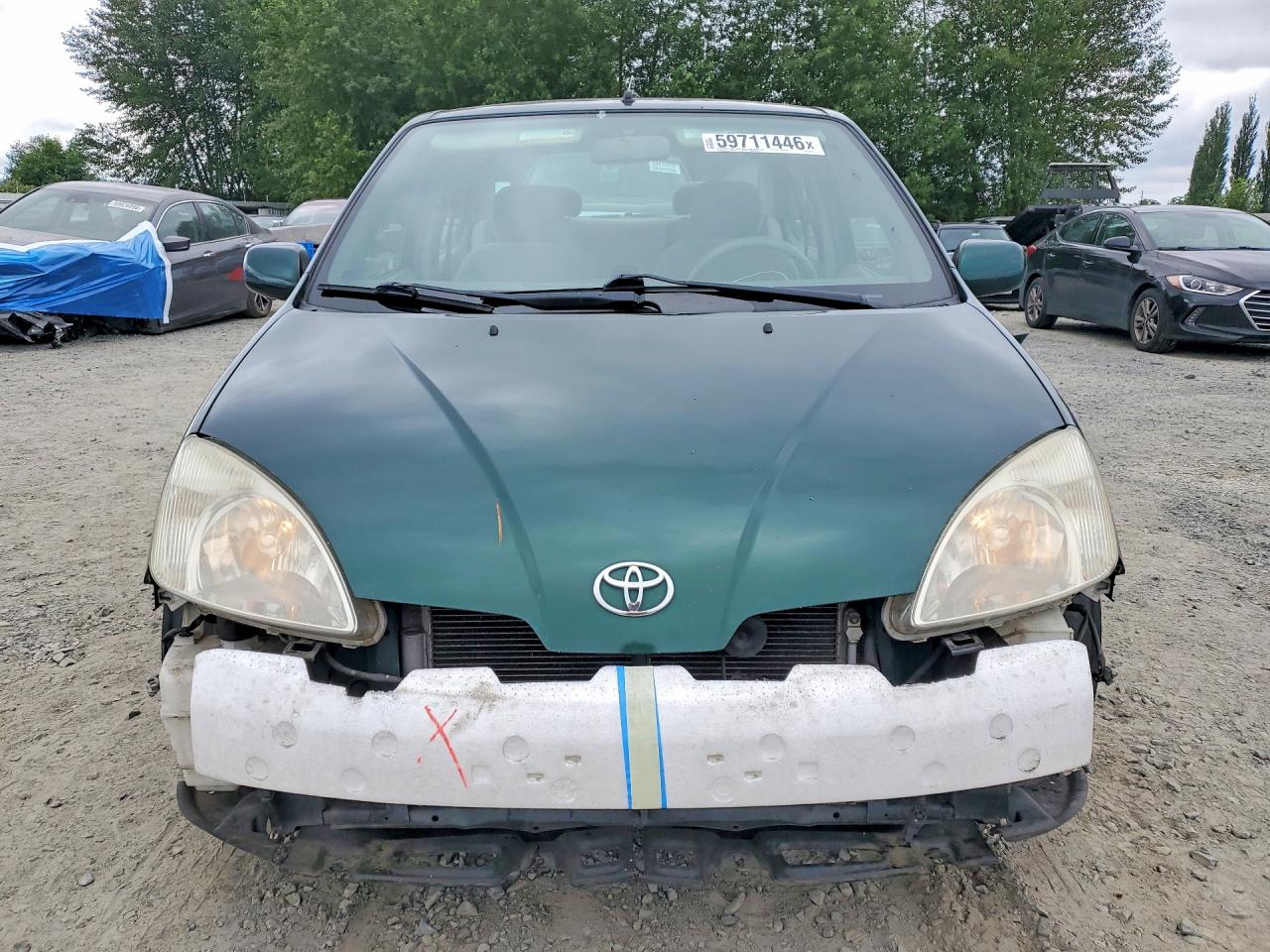 2002 Toyota Prius Base Green vin: JT2BK12U820059057