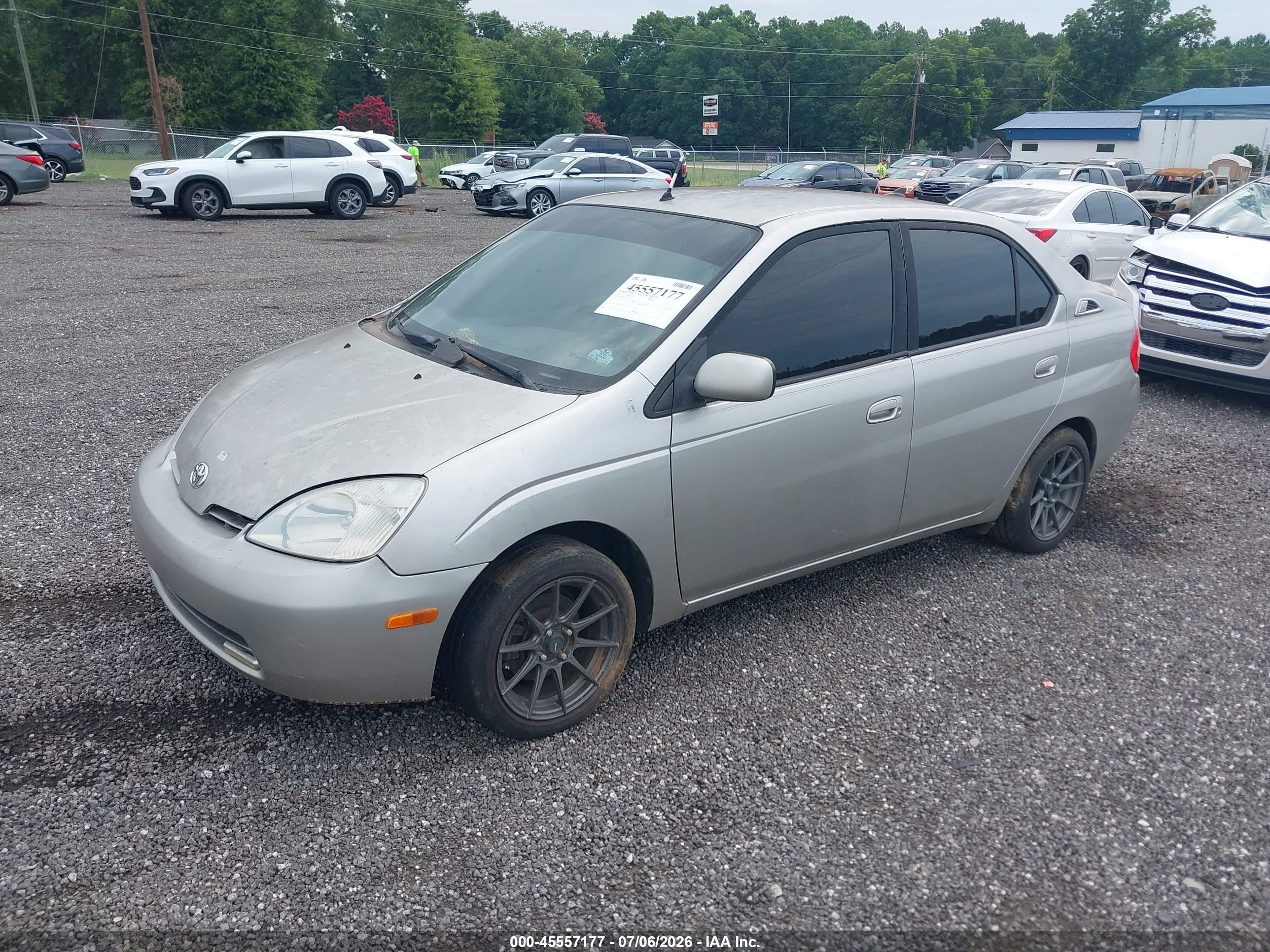 2003 Toyota Prius   Silver vin: JT2BK12U830079391