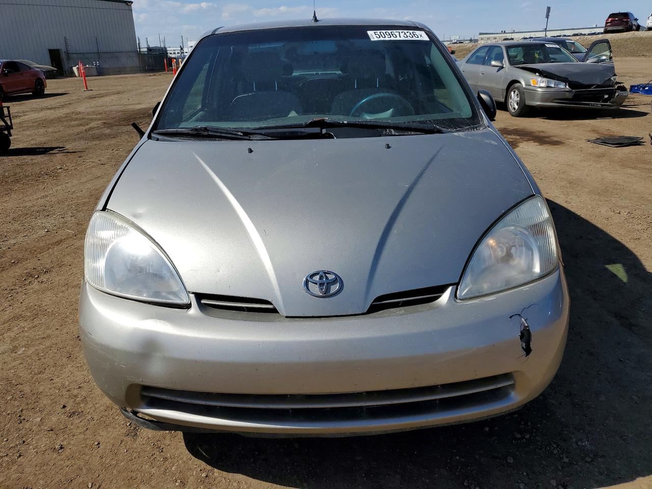 2001 Toyota Prius Base Silver vin: JT2BK12U910021433