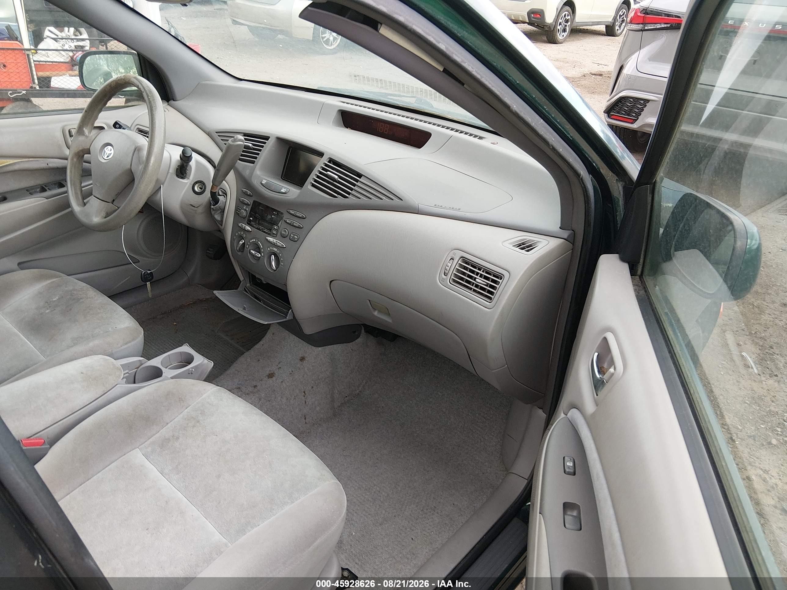 2001 Toyota Prius   Зеленый vin: JT2BK12U910032917
