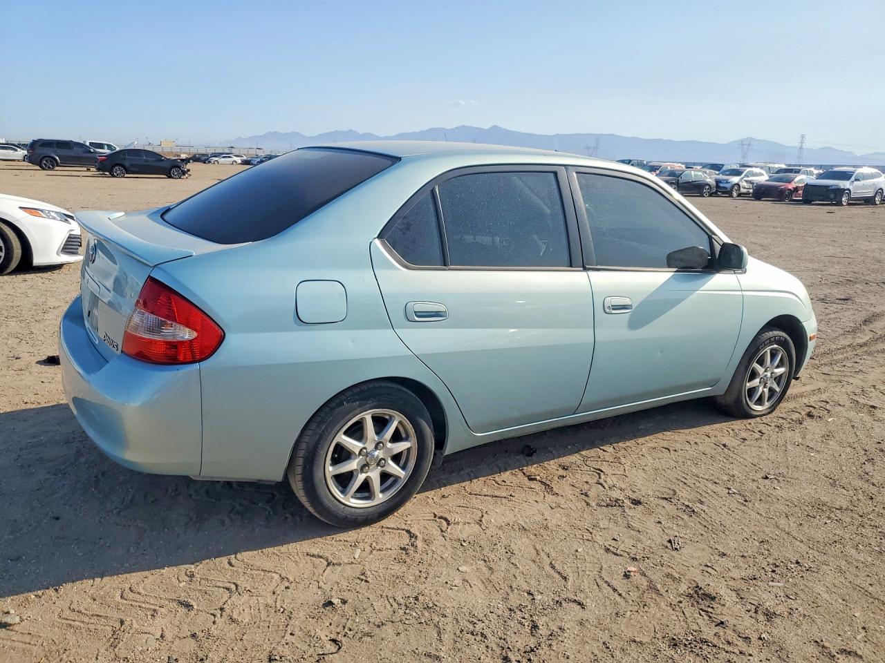 2001 Toyota Prius Base Teal vin: JT2BK12U910036465