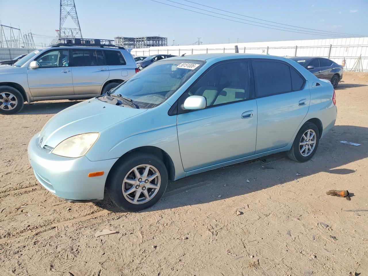 2001 Toyota Prius Base Teal vin: JT2BK12U910036465
