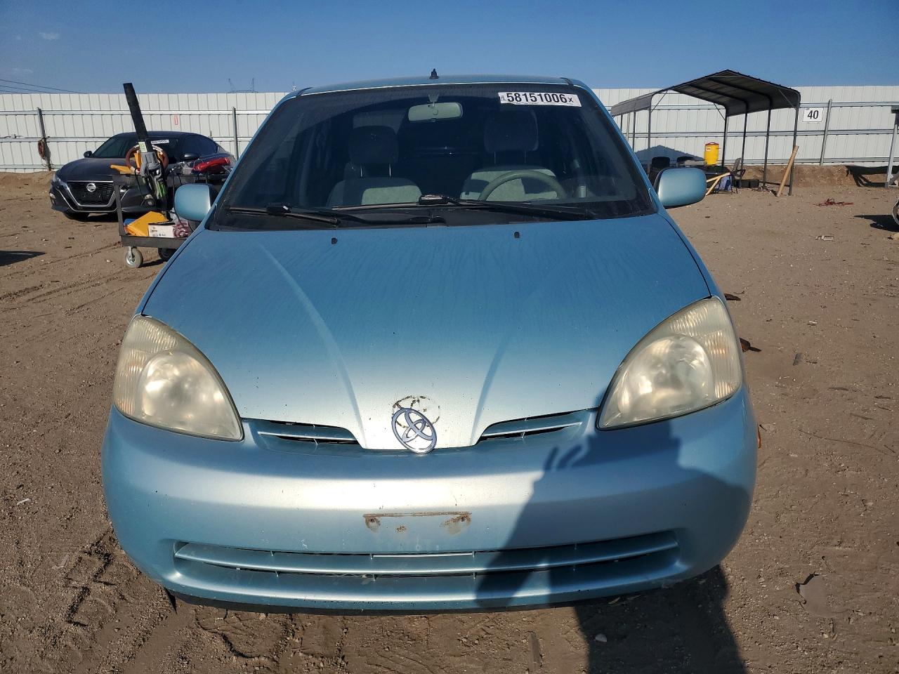 2001 Toyota Prius Base Teal vin: JT2BK12U910036465