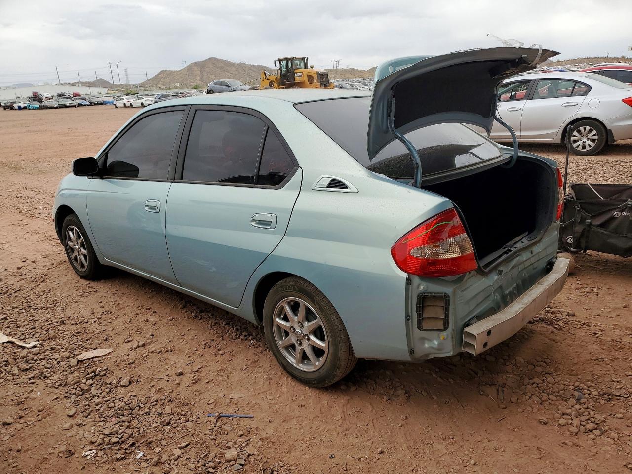 2001 Toyota Prius Base Blue vin: JT2BK12U910038300