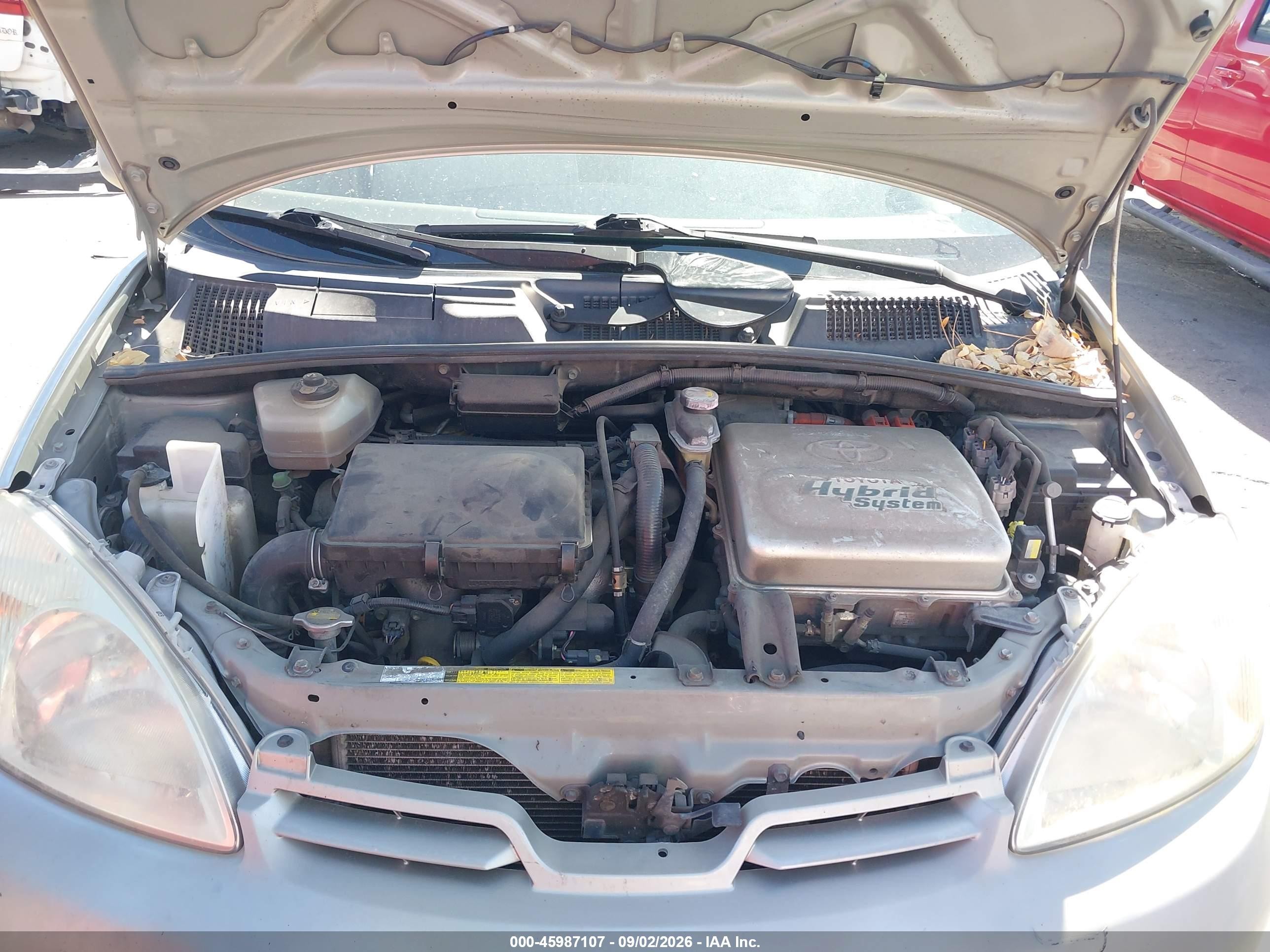 2002 Toyota Prius   Silver vin: JT2BK12UX20038954