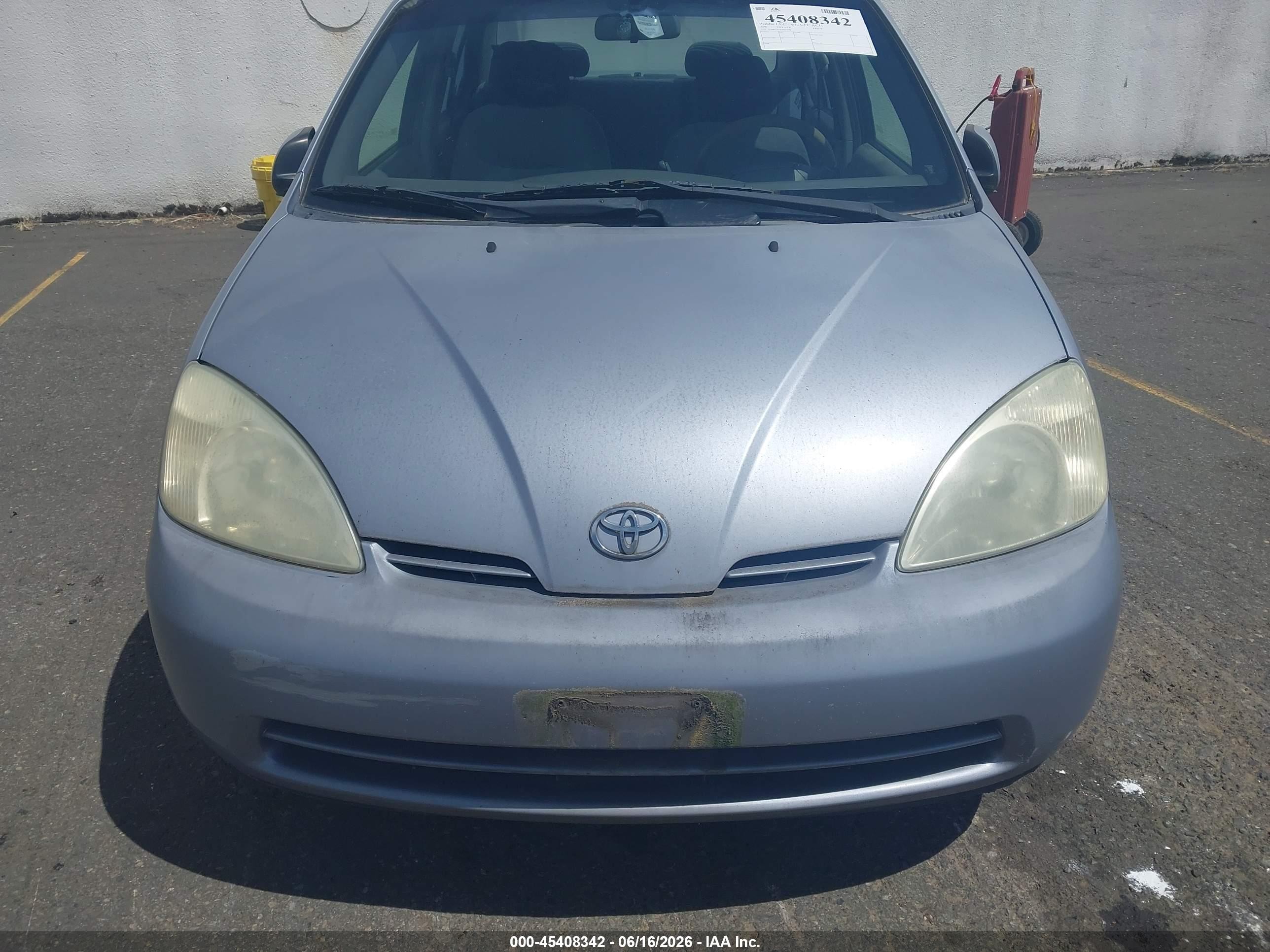 2002 Toyota Prius   Silver vin: JT2BK12UX20044088