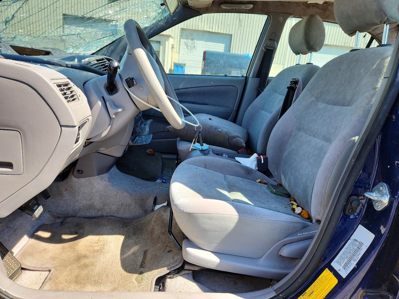2002 Toyota Prius Base Blue vin: JT2BK18U020047329