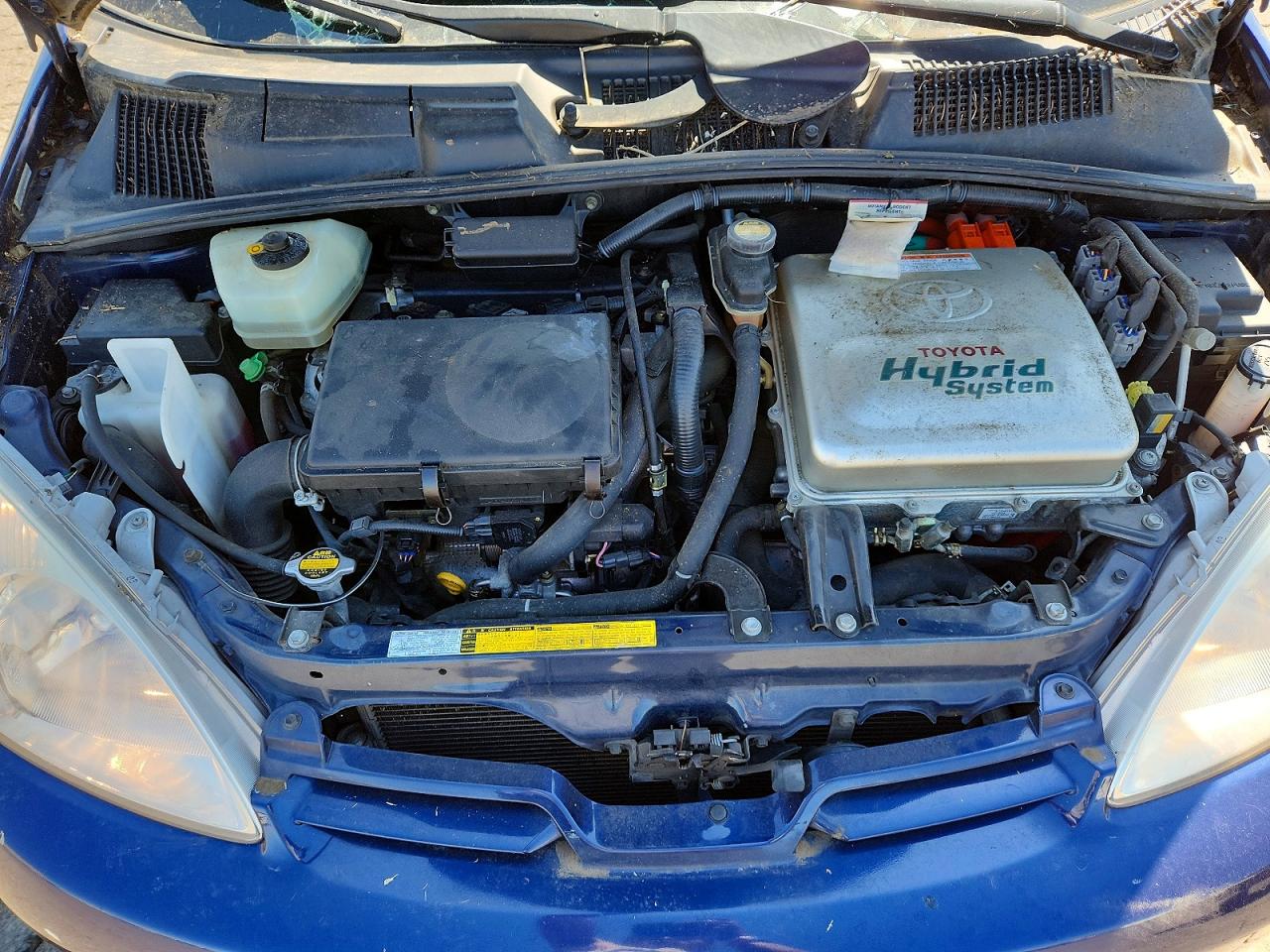 2002 Toyota Prius Base Blue vin: JT2BK18U020047329