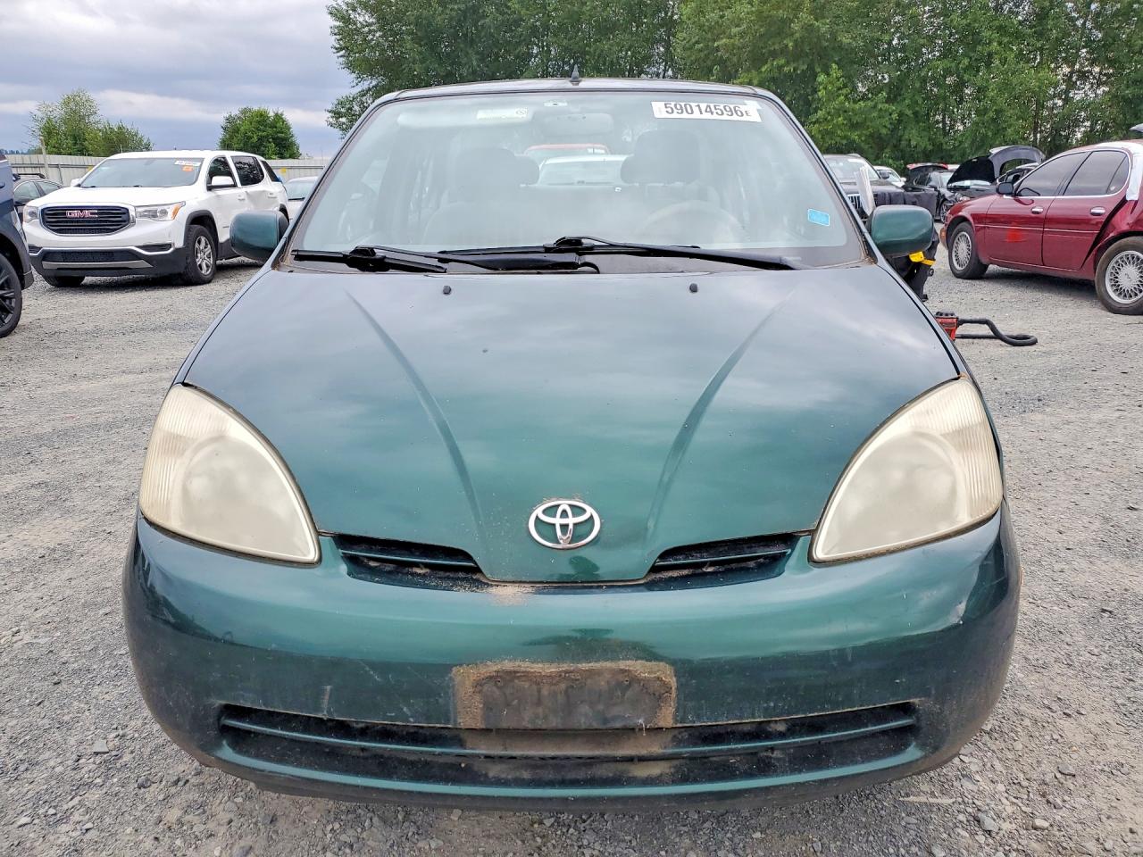 2002 Toyota Prius Base Green vin: JT2BK18U020055950