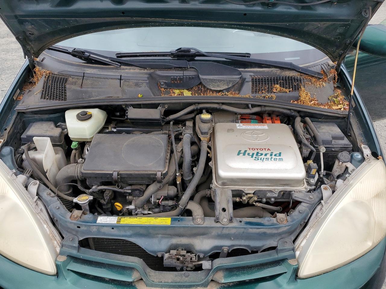 2002 Toyota Prius Base Green vin: JT2BK18U020055950
