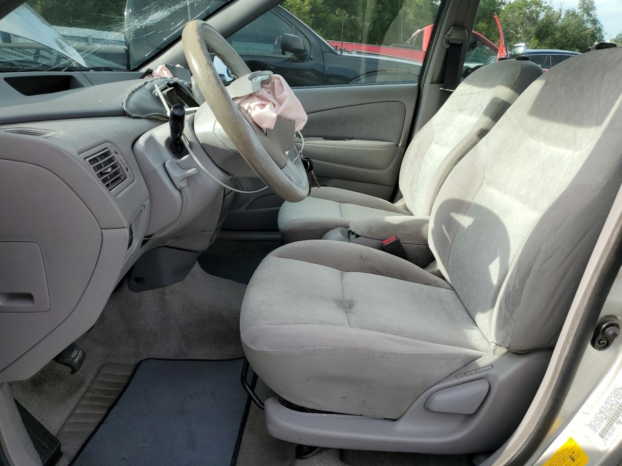 2002 Toyota Prius Beige vin: JT2BK18U120042155