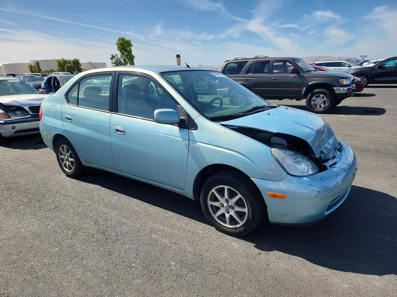 2002 Toyota Prius Base Бирюзовый vin: JT2BK18U120044567