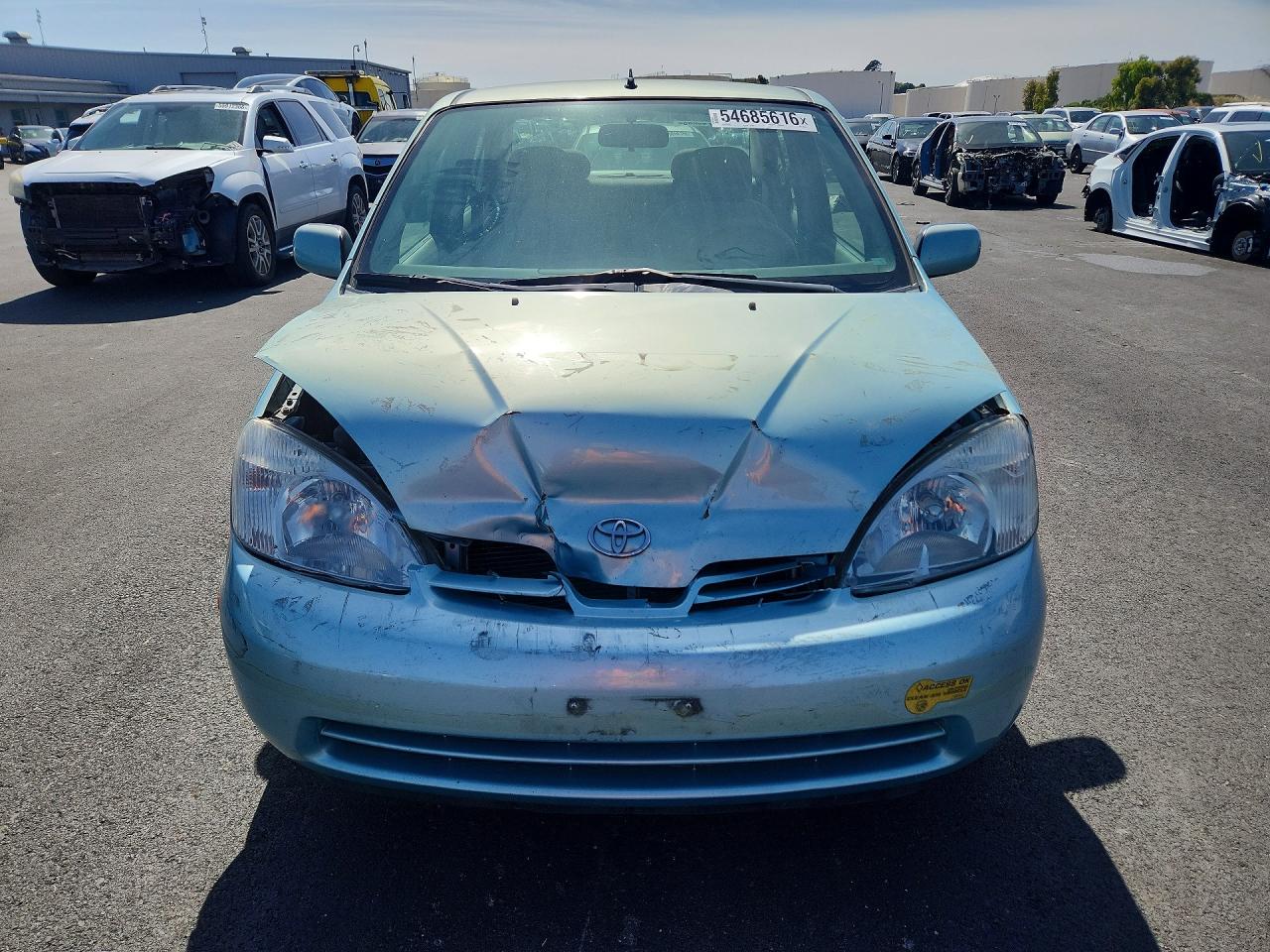 2002 Toyota Prius Base Бирюзовый vin: JT2BK18U120044567