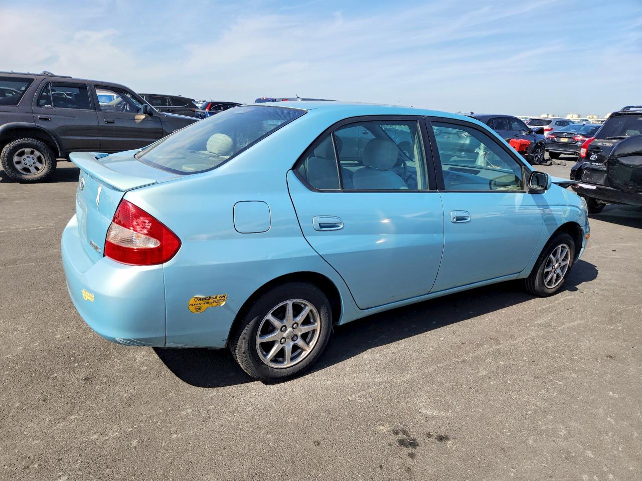 2002 Toyota Prius Base Бирюзовый vin: JT2BK18U120044567