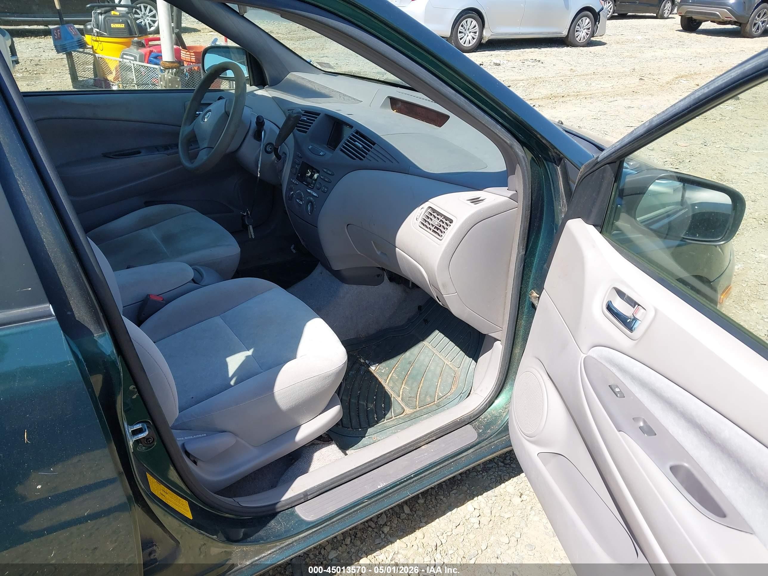2002 Toyota Prius Зеленый vin: JT2BK18U120051423