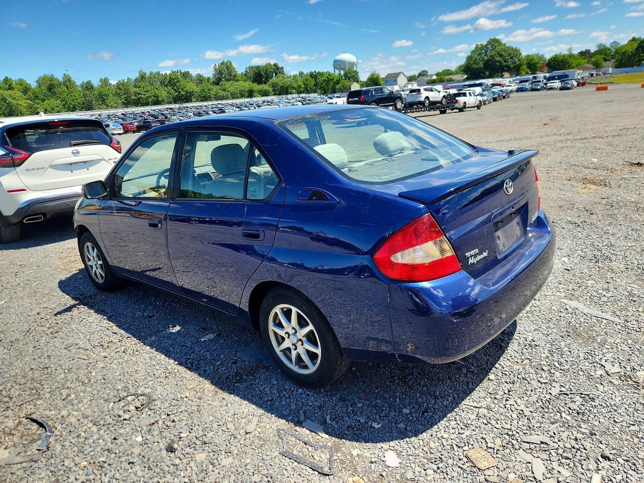 2003 Toyota Prius Base Blue vin: JT2BK18U130084925