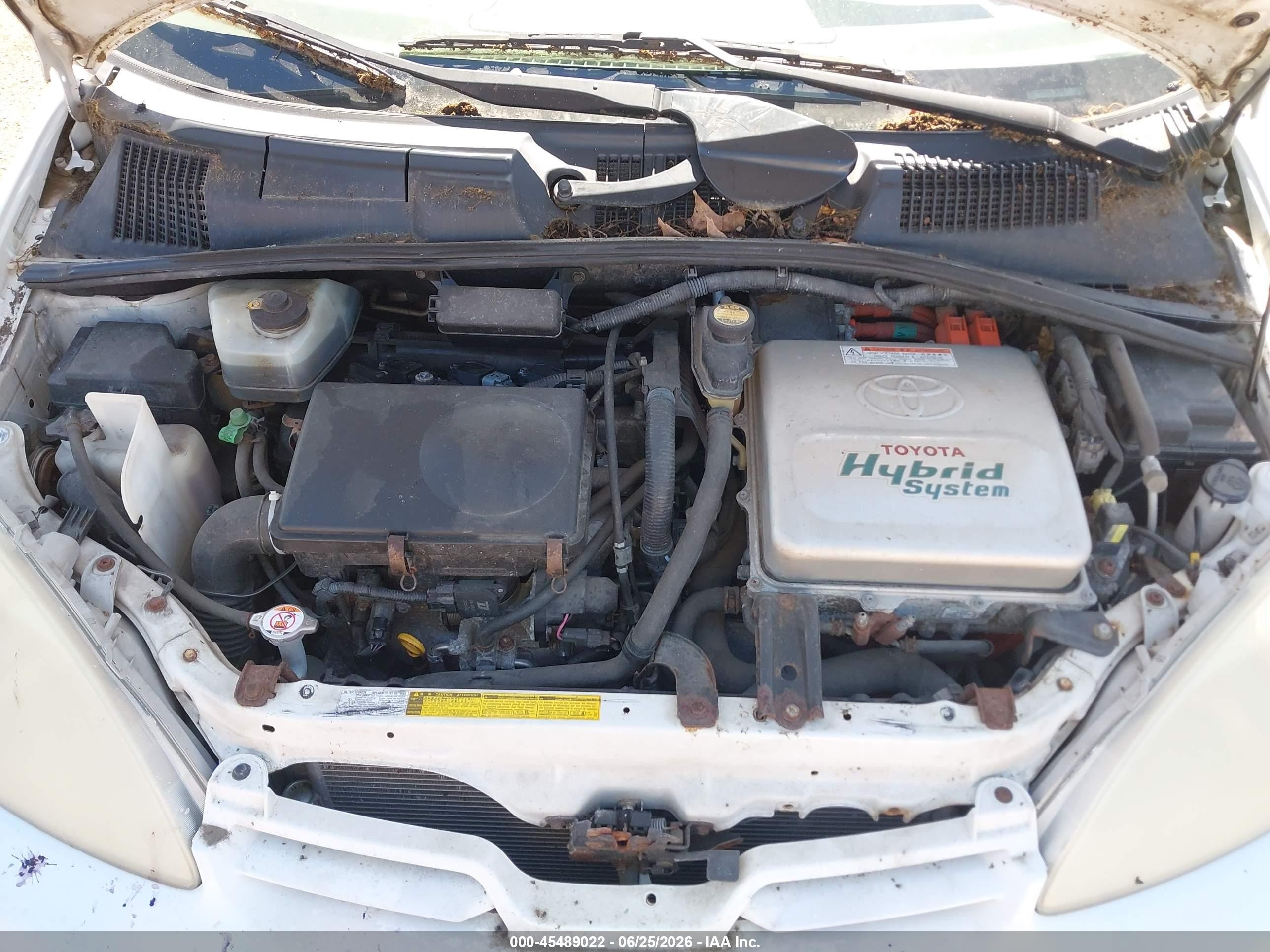 2002 Toyota Prius   Белый vin: JT2BK18U220067548