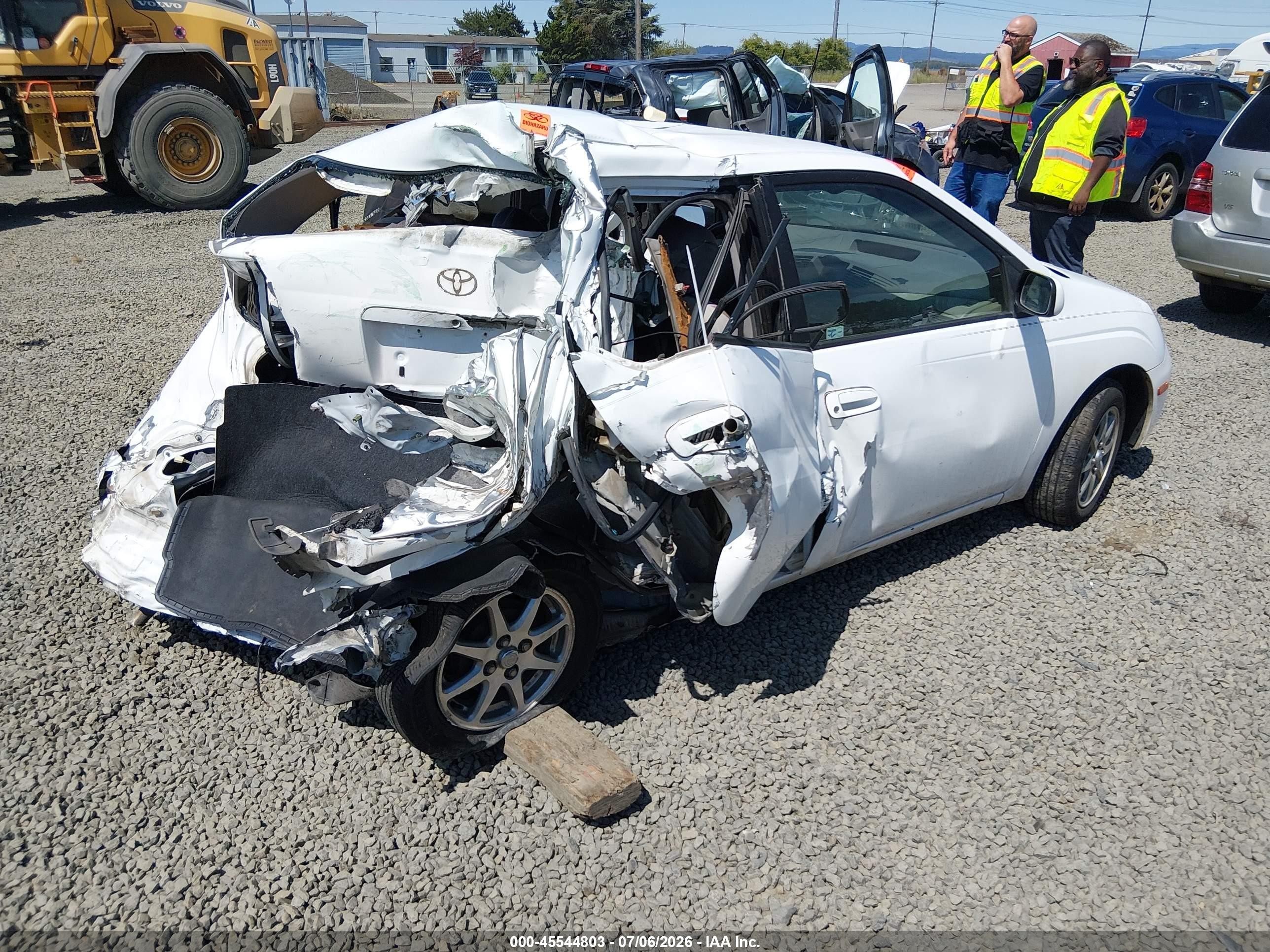 2003 Toyota Prius   Белый vin: JT2BK18U330081380