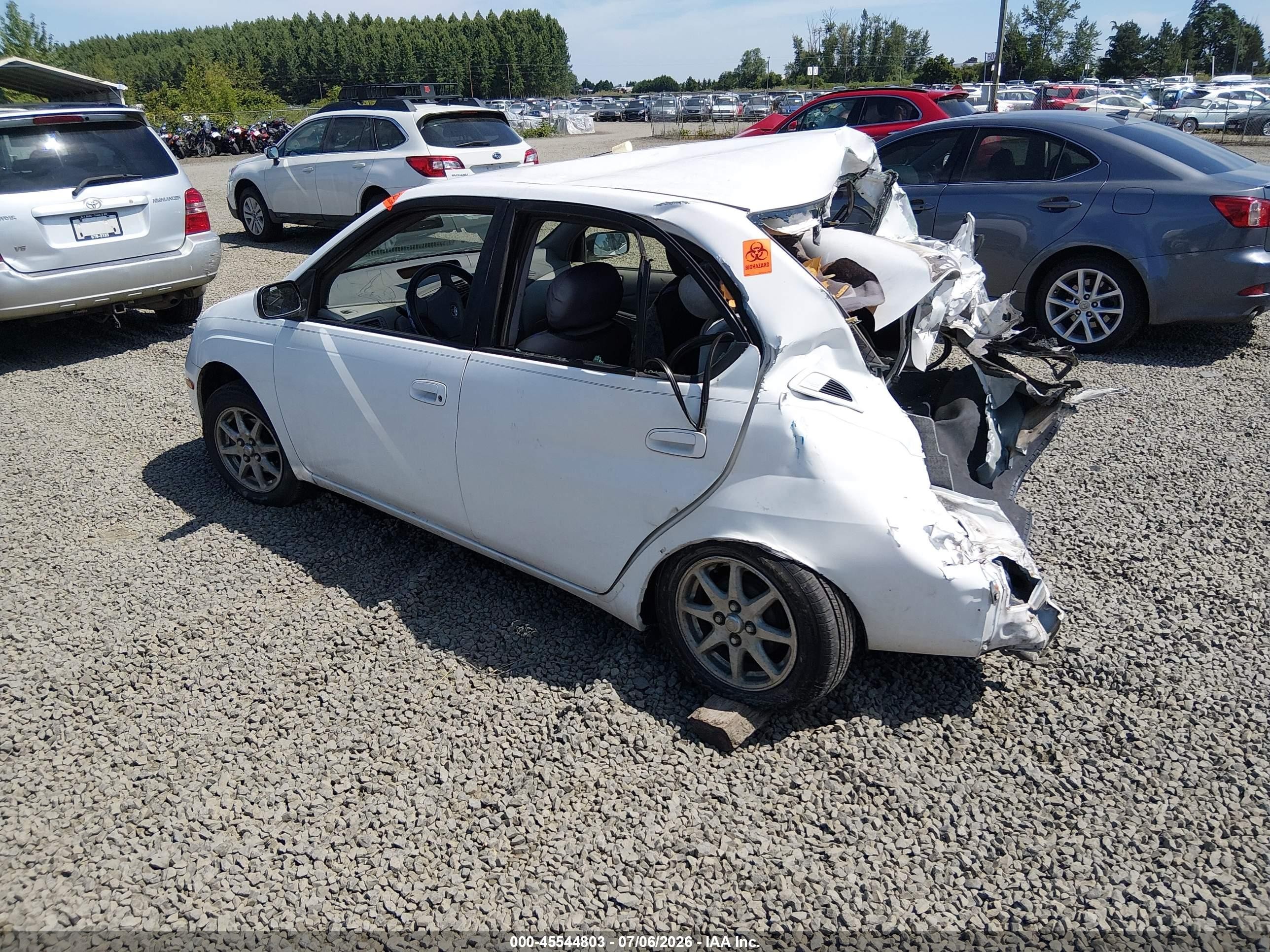 2003 Toyota Prius   Белый vin: JT2BK18U330081380