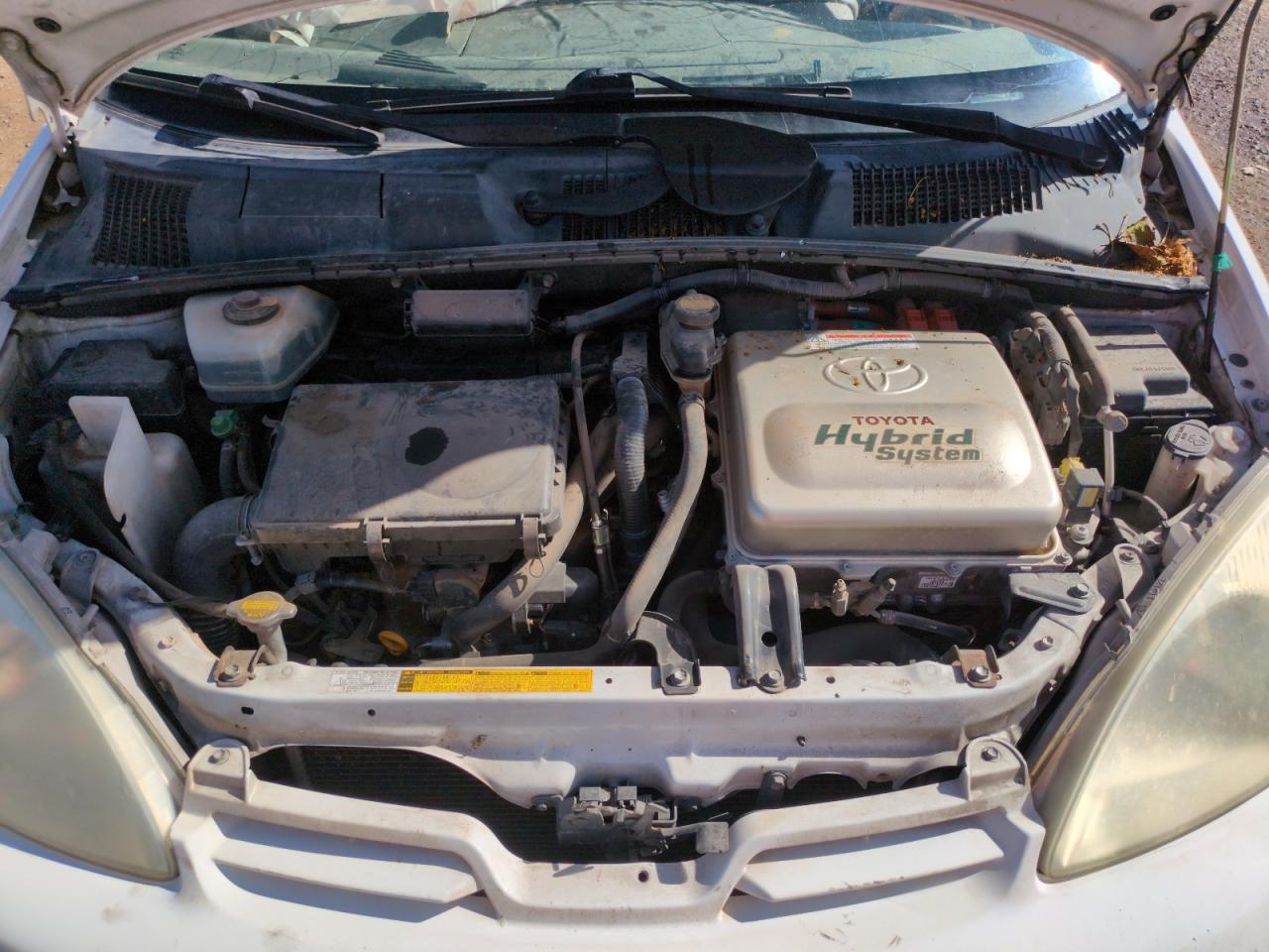 2002 Toyota Prius White vin: JT2BK18U420059662