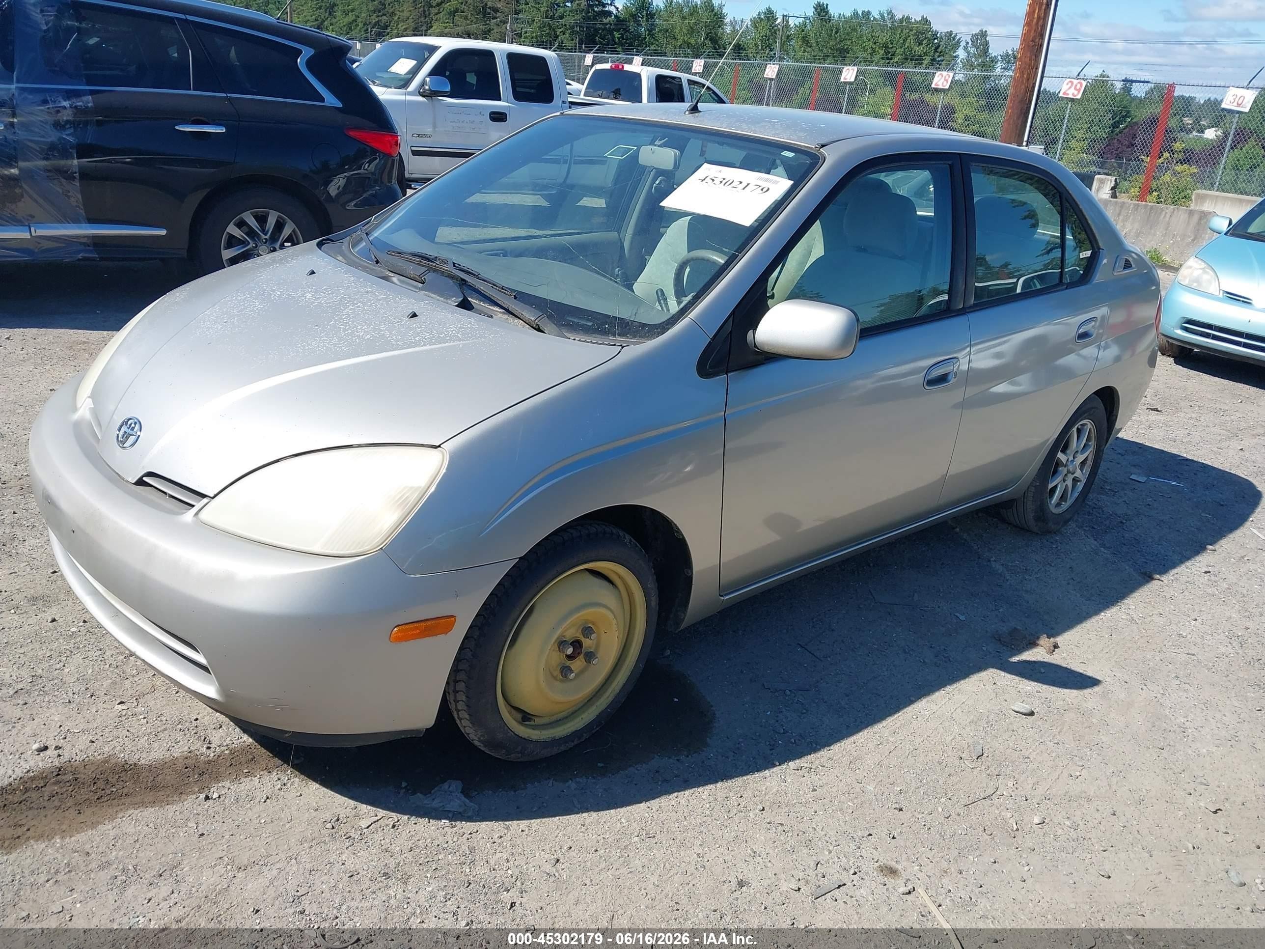 2003 Toyota Prius   Silver vin: JT2BK18U430080495