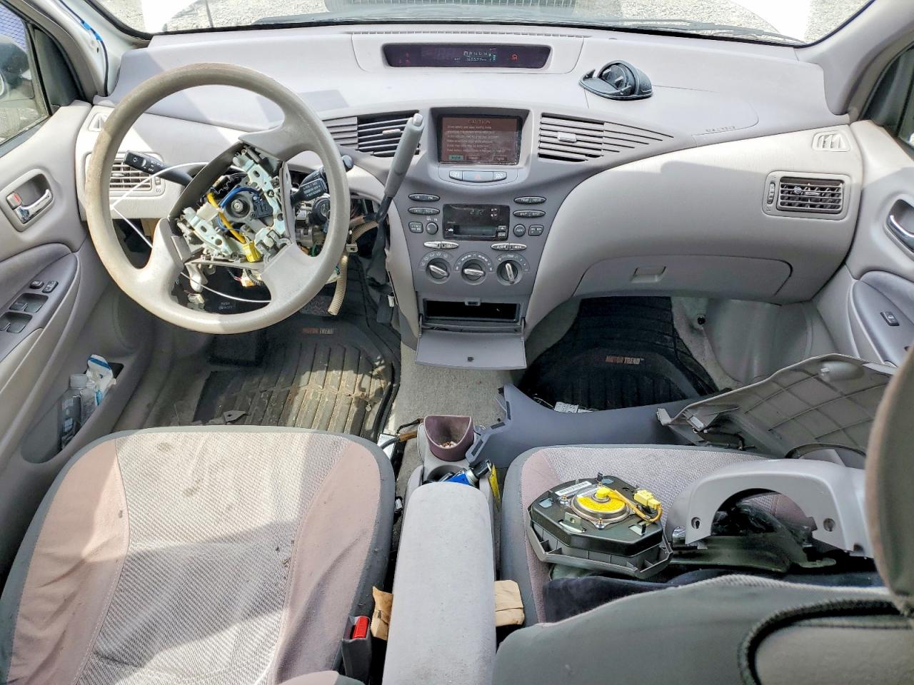 2002 Toyota Prius Base White vin: JT2BK18U520062988