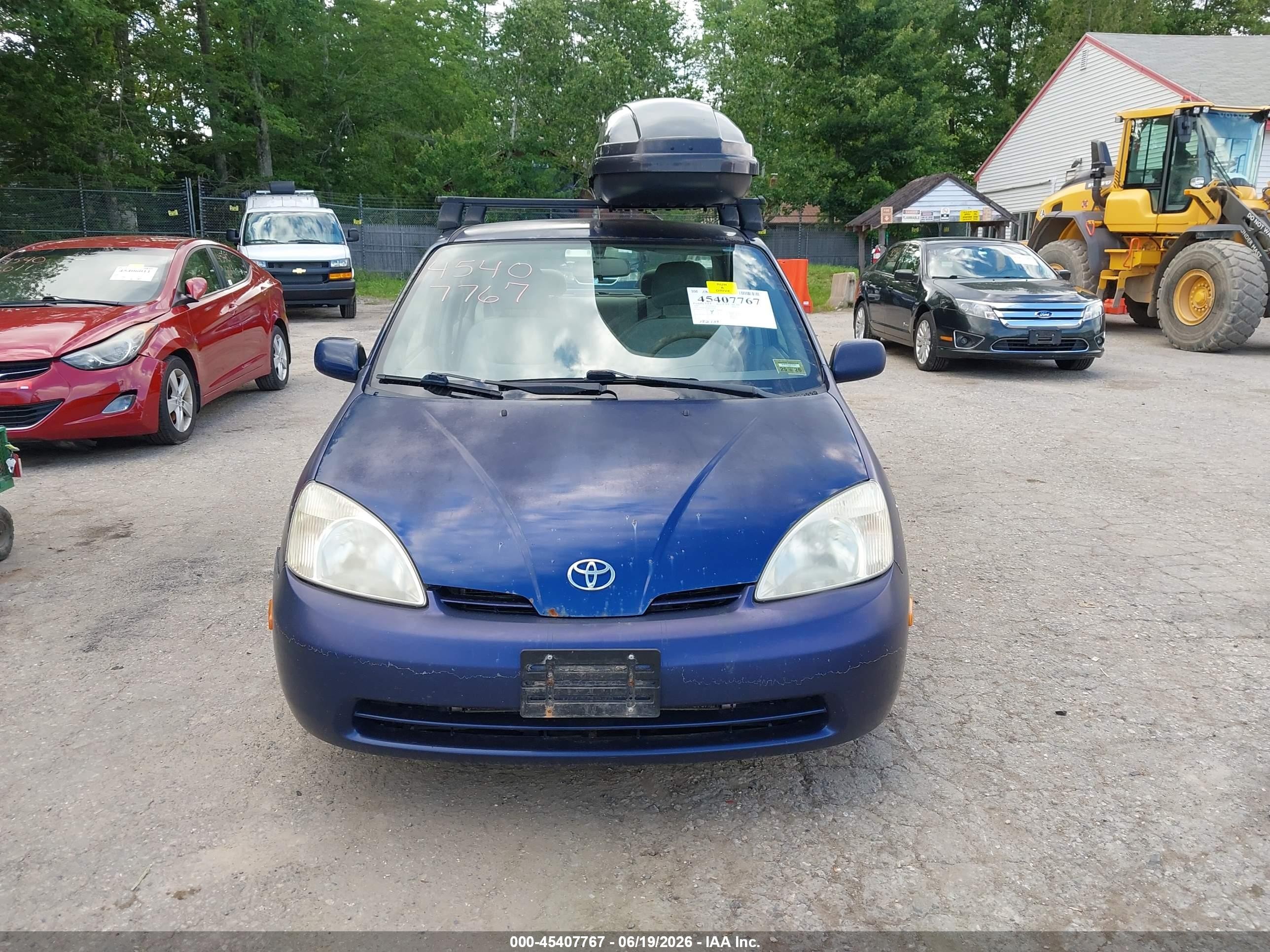 2002 Toyota Prius   Blue vin: JT2BK18U620039106
