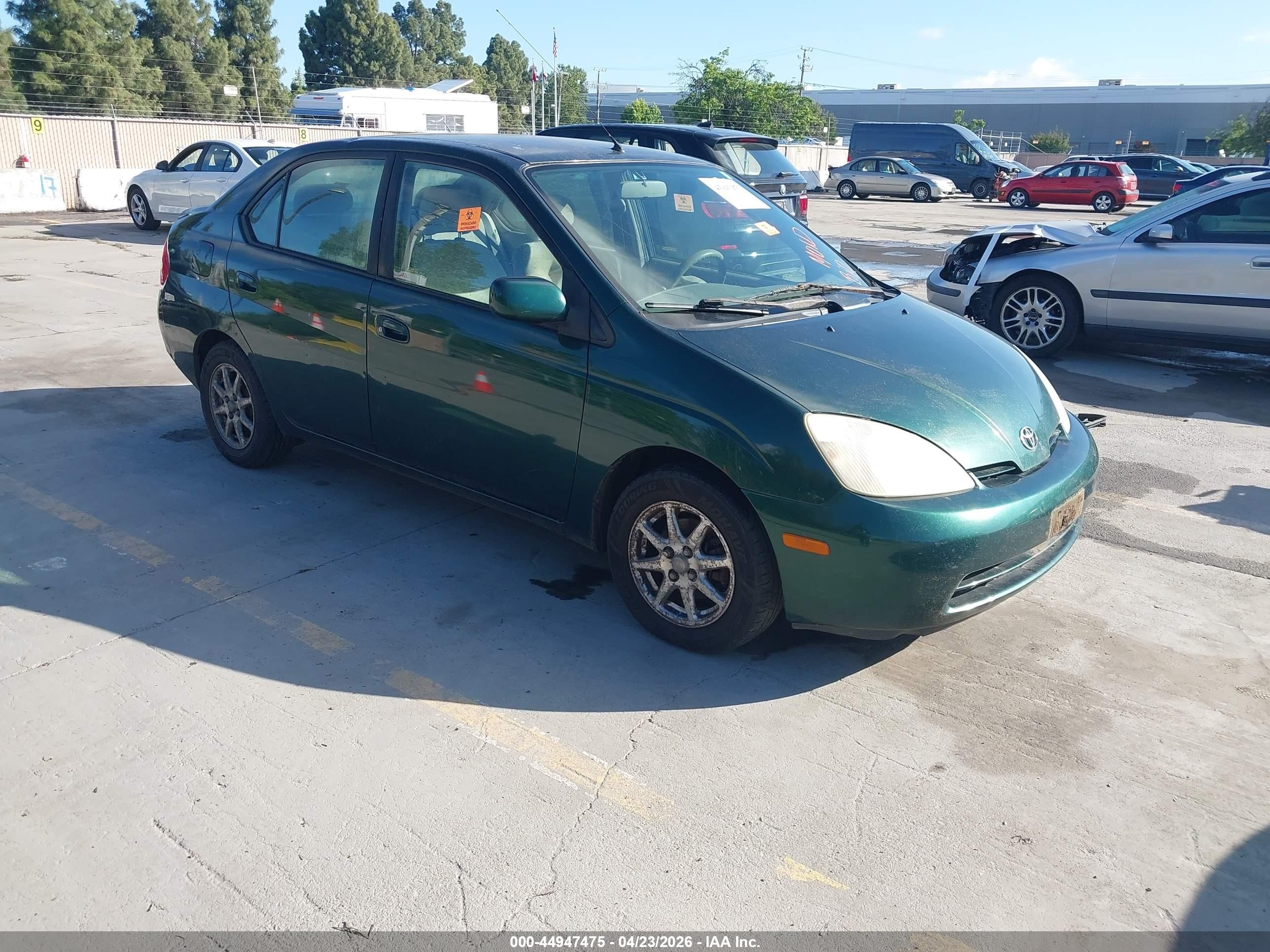 2002 Toyota Prius   Green vin: JT2BK18U620045293