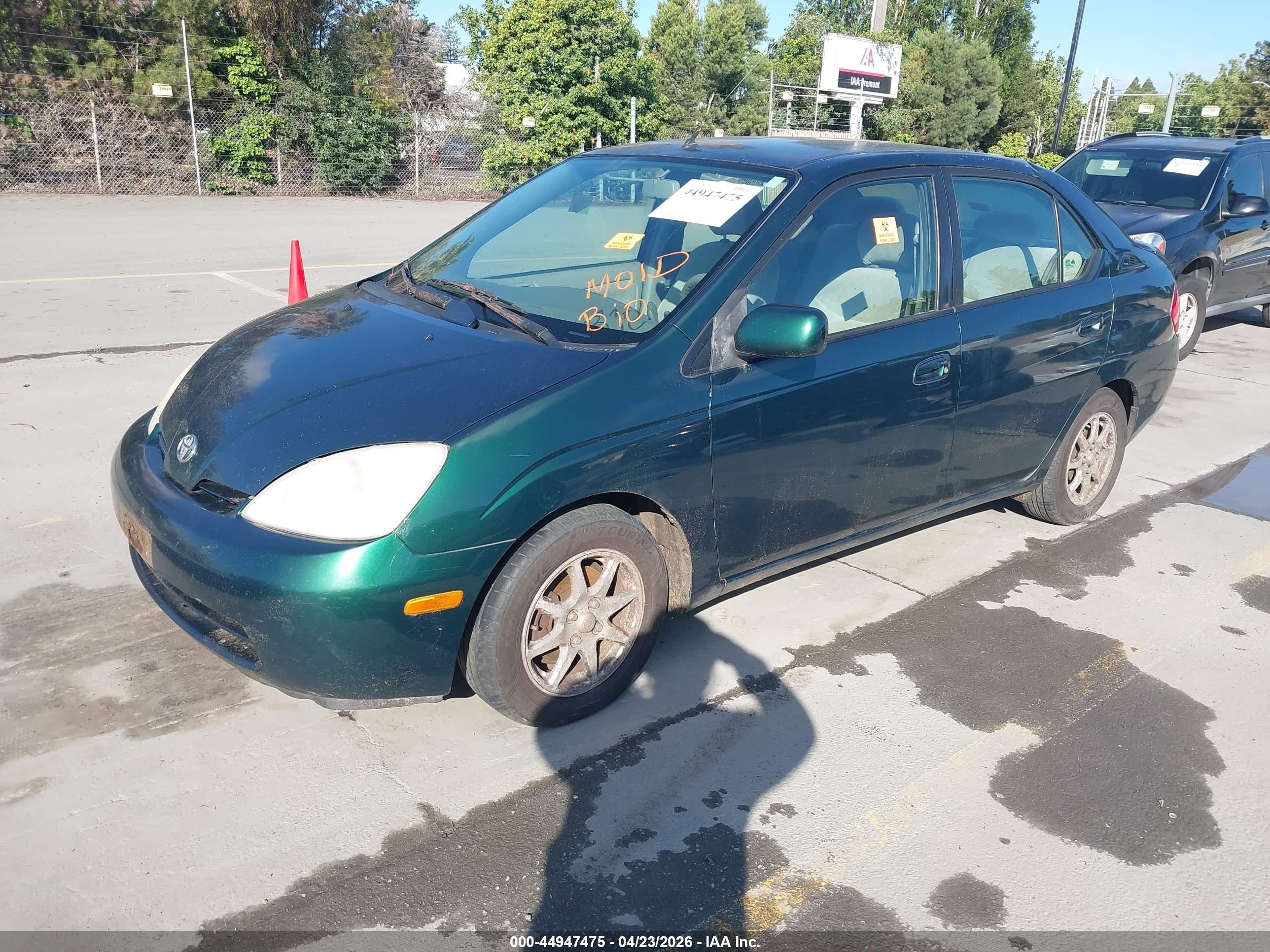 2002 Toyota Prius   Green vin: JT2BK18U620045293