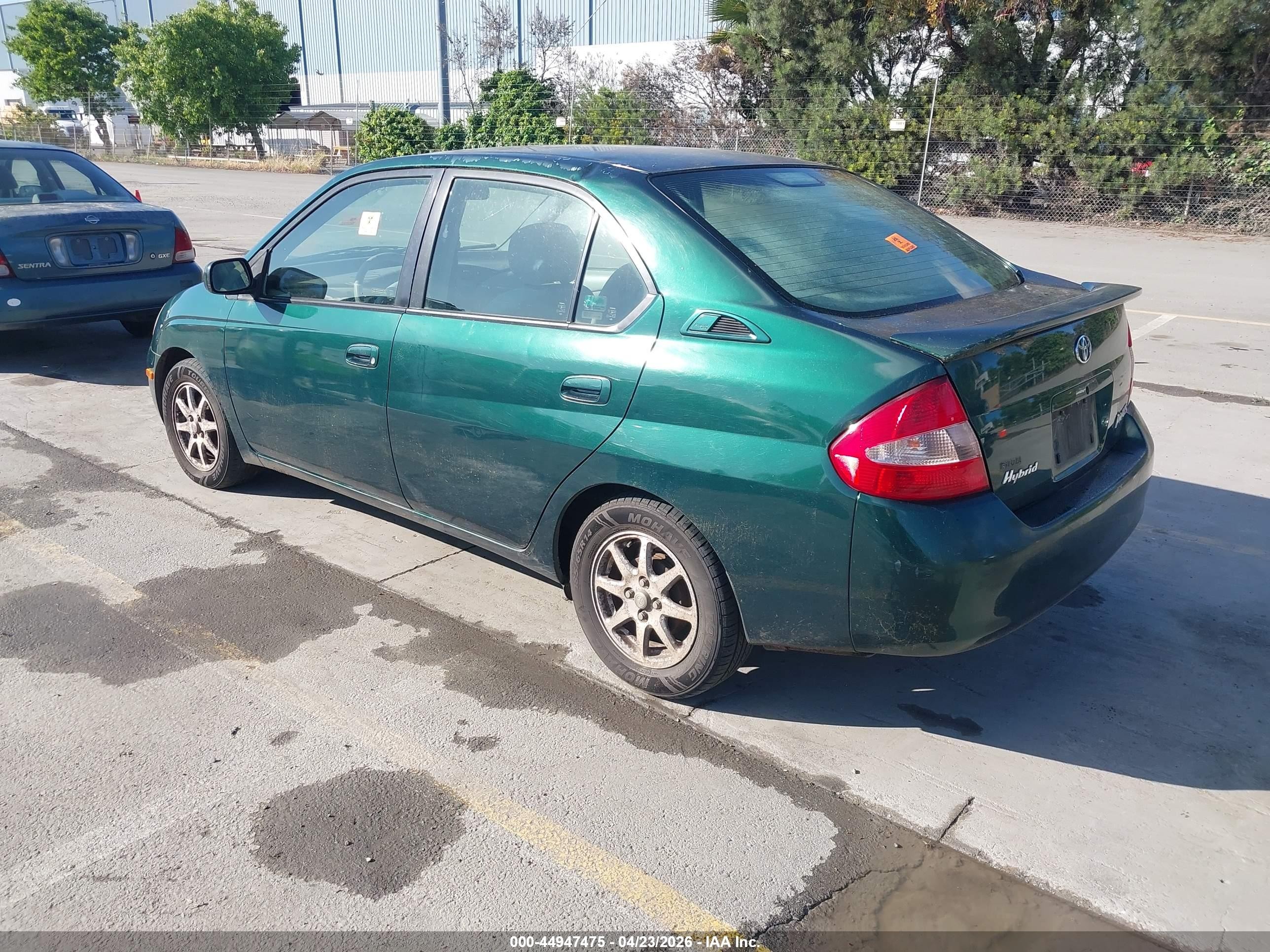 2002 Toyota Prius   Green vin: JT2BK18U620045293