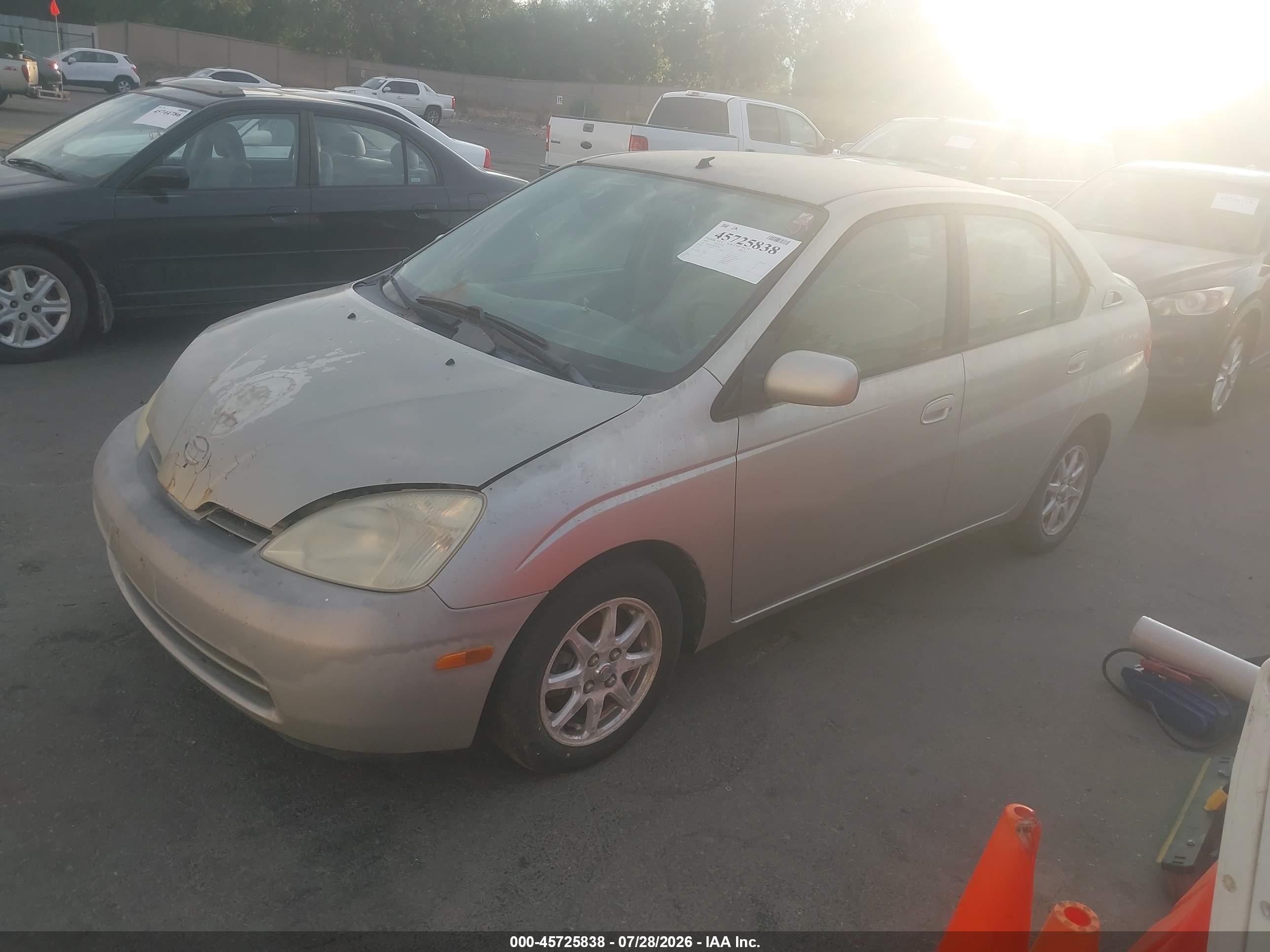 2003 Toyota Prius   Gold vin: JT2BK18U630074892
