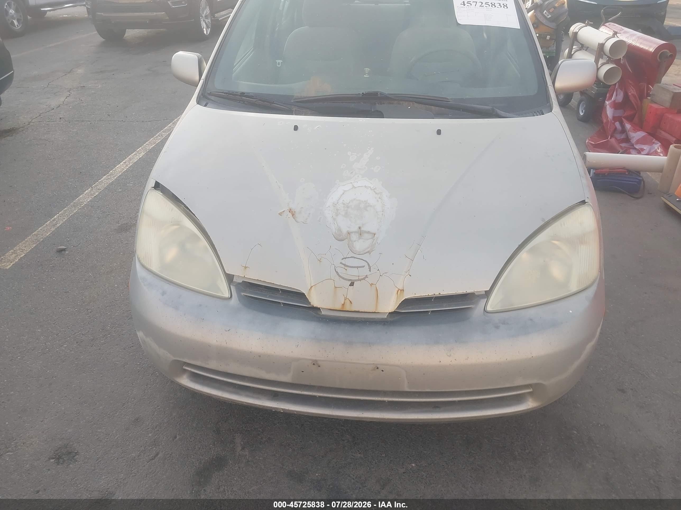 2003 Toyota Prius   Gold vin: JT2BK18U630074892