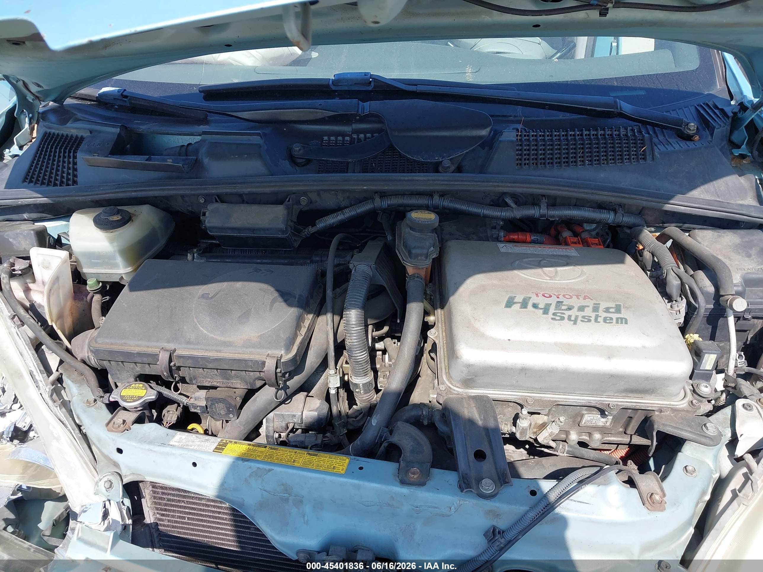 2003 Toyota Prius   Light Blue vin: JT2BK18U630086623