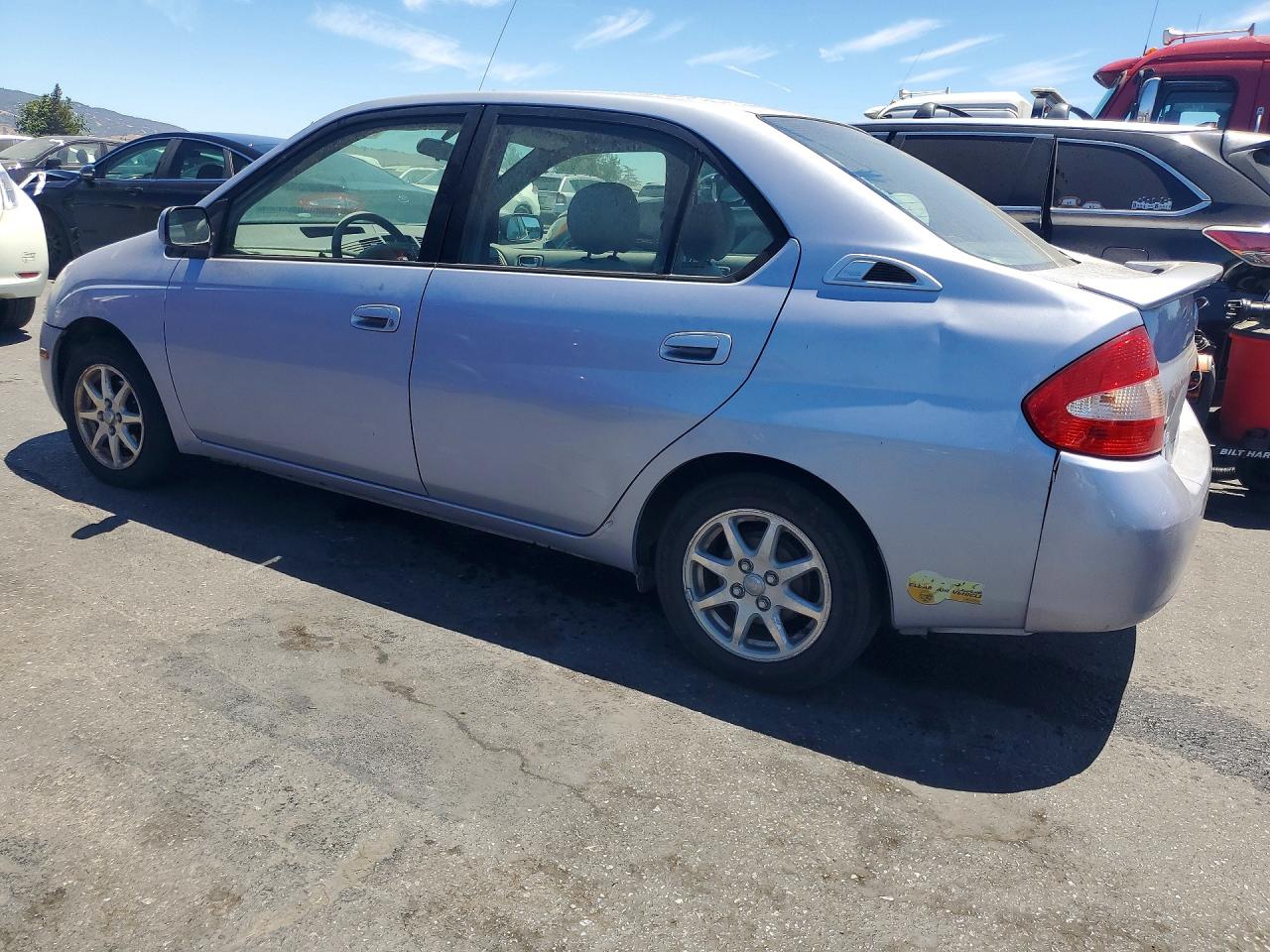 2002 Toyota Prius Base Серебряный vin: JT2BK18U820046607