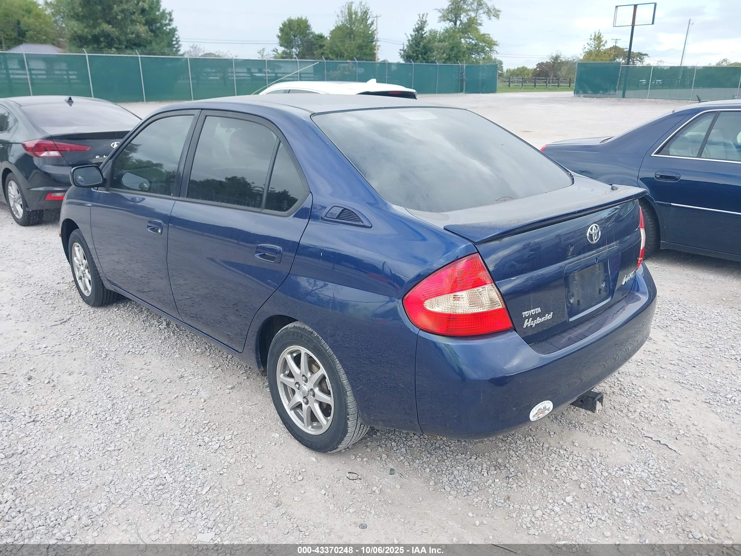 2002 Toyota Prius   Синий vin: JT2BK18U820047739