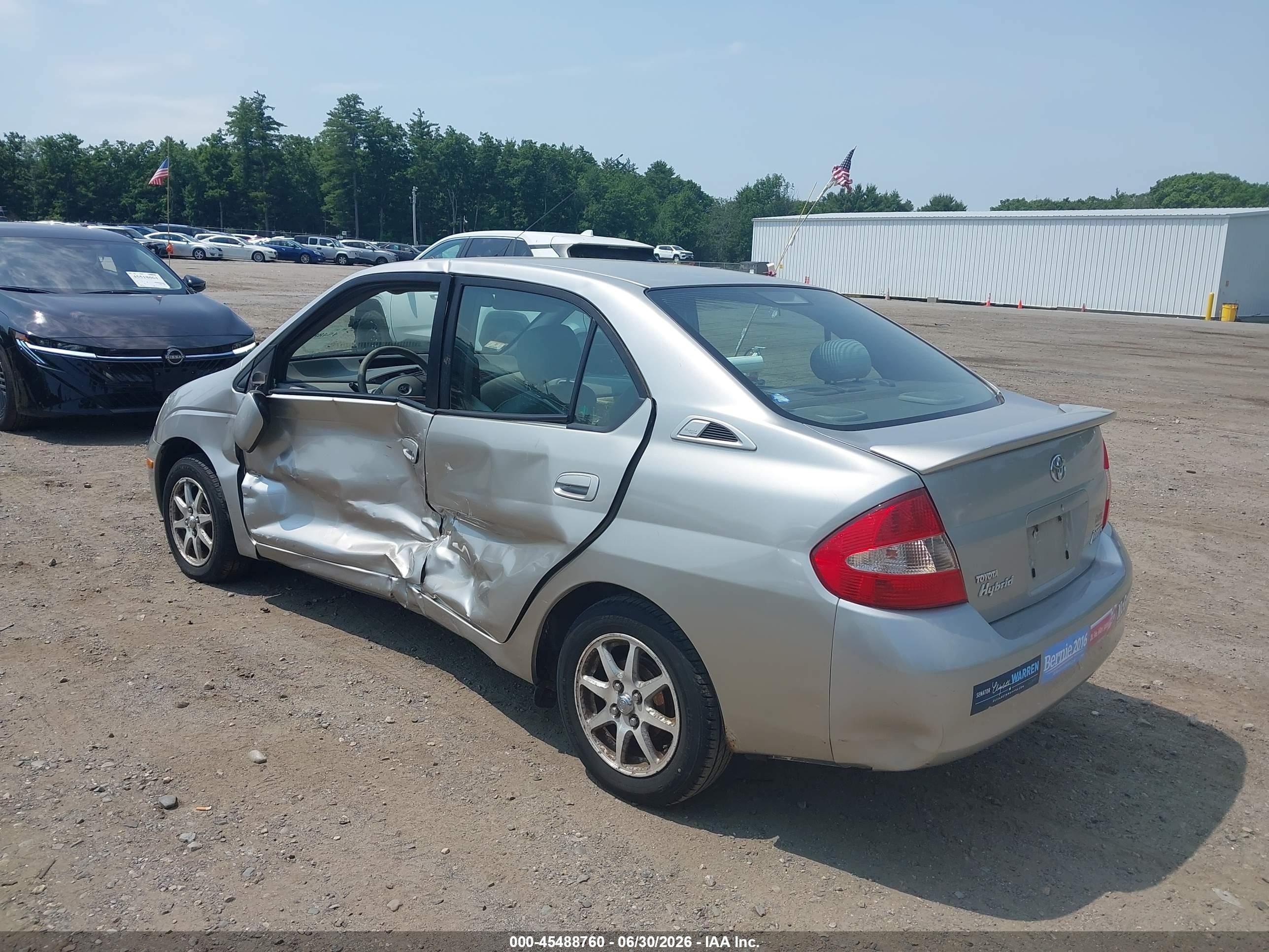 2002 Toyota Prius   Серебряный vin: JT2BK18U820067005