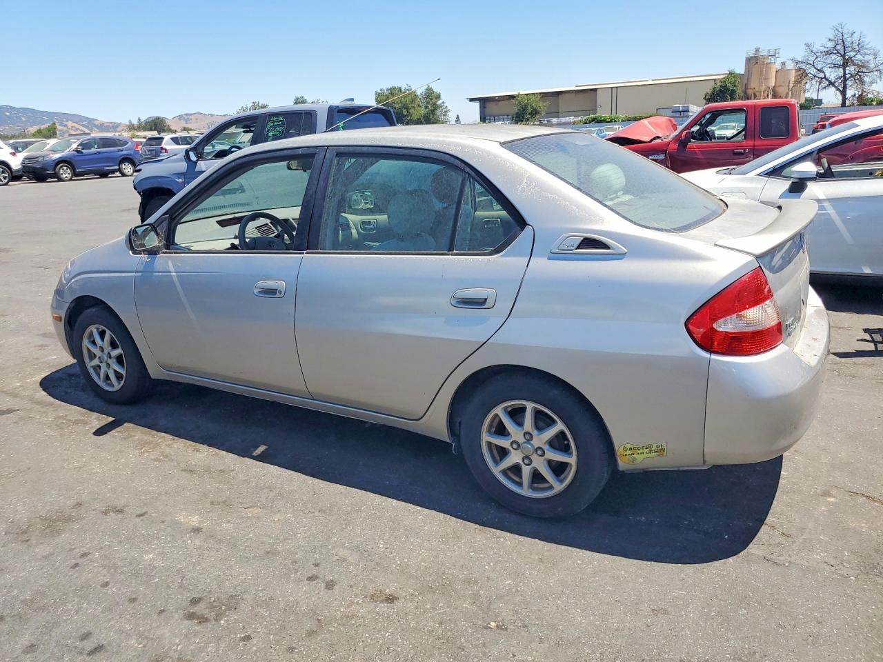 2002 Toyota Prius Base Silver vin: JT2BK18U920044901