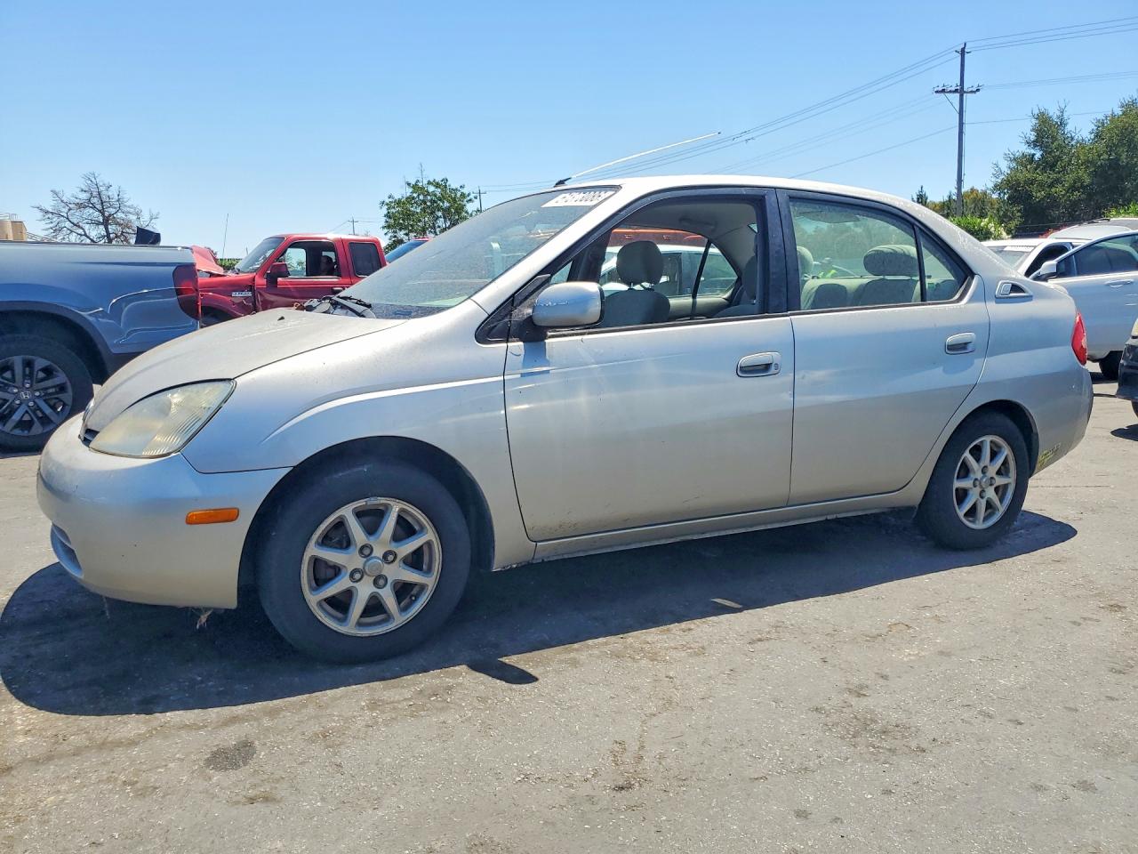 2002 Toyota Prius Base Silver vin: JT2BK18U920044901