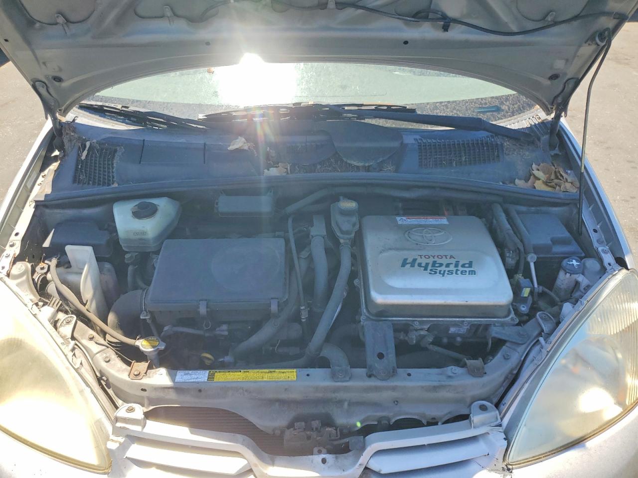 2002 Toyota Prius Base Silver vin: JT2BK18U920044901