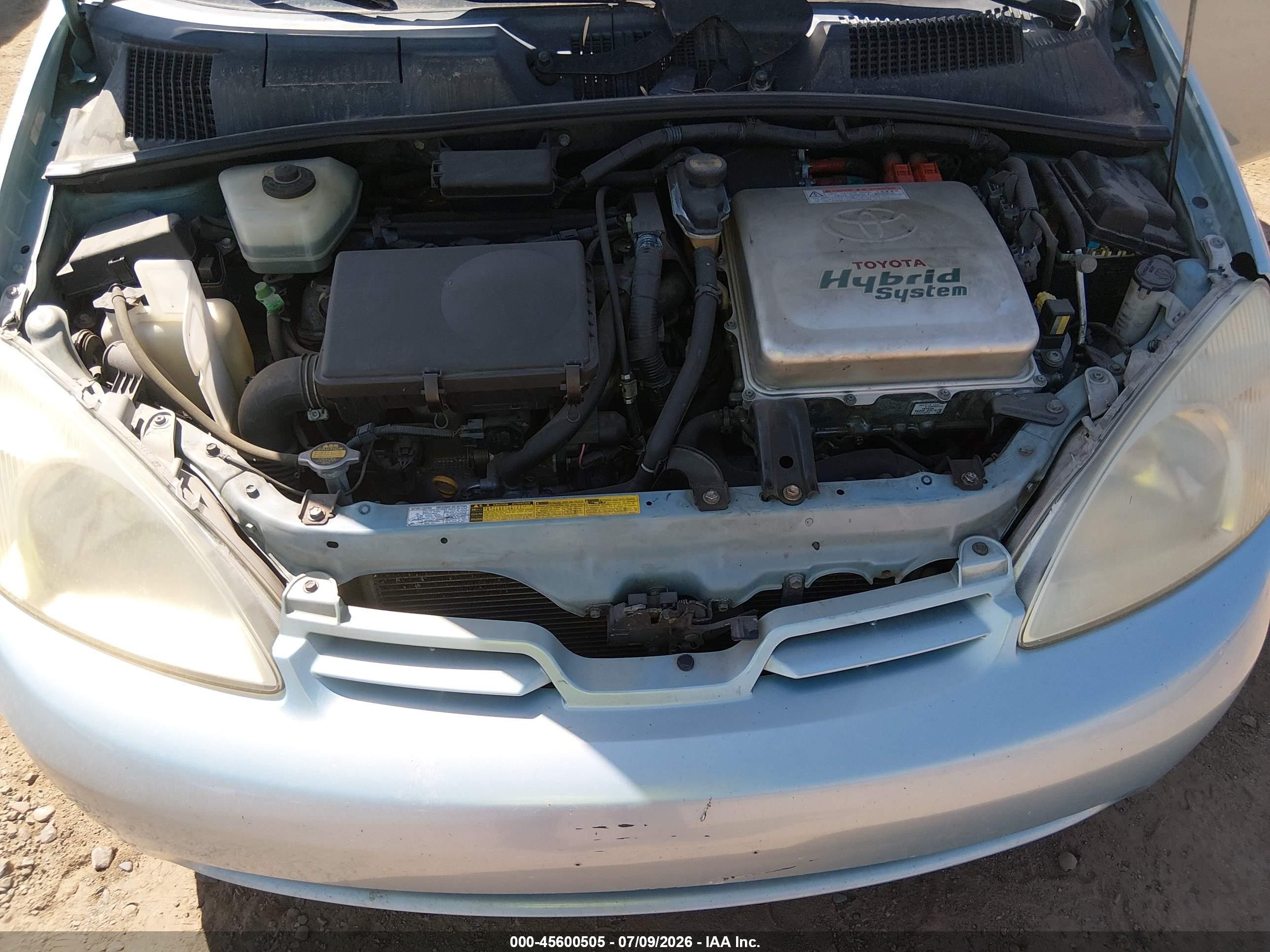 2002 Toyota Prius   Blue vin: JT2BK18UX20061383