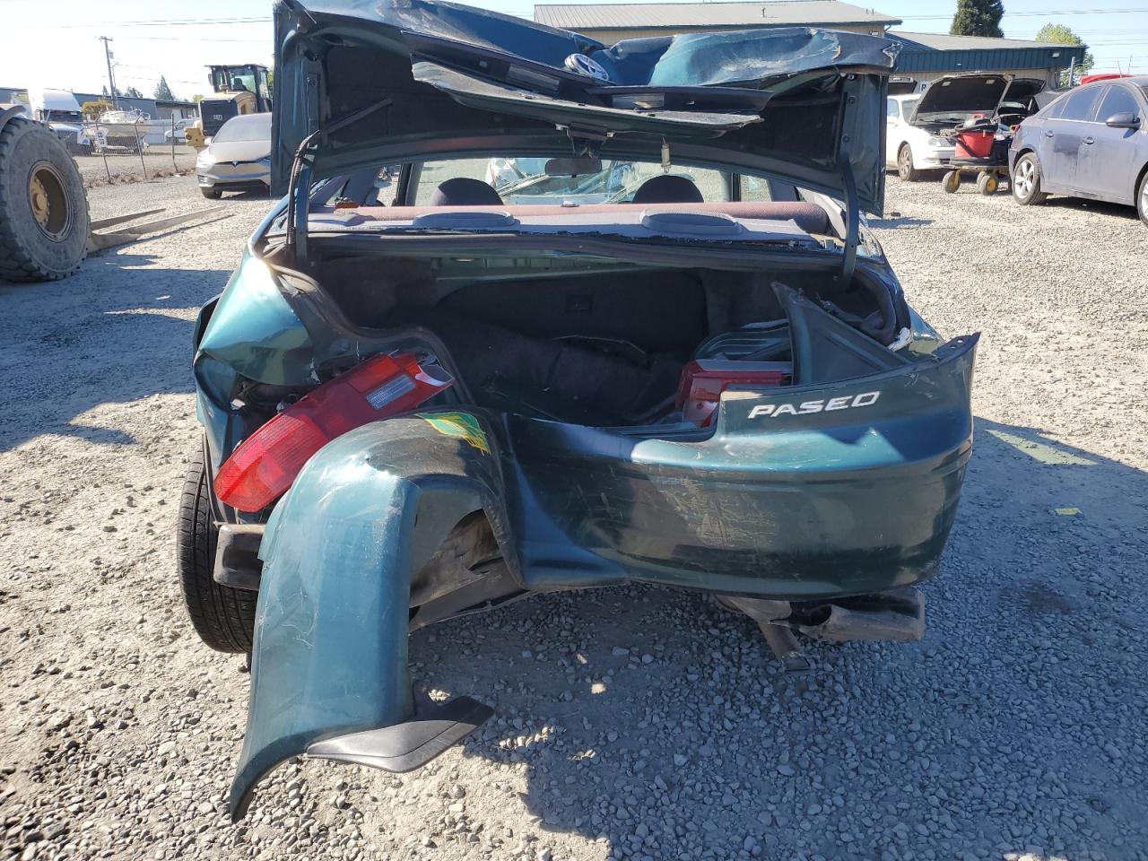 1996 Toyota Paseo  Green vin: JT2CC52H1T0002017