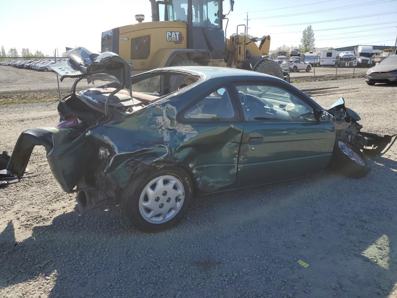 1996 Toyota Paseo  Green vin: JT2CC52H1T0002017