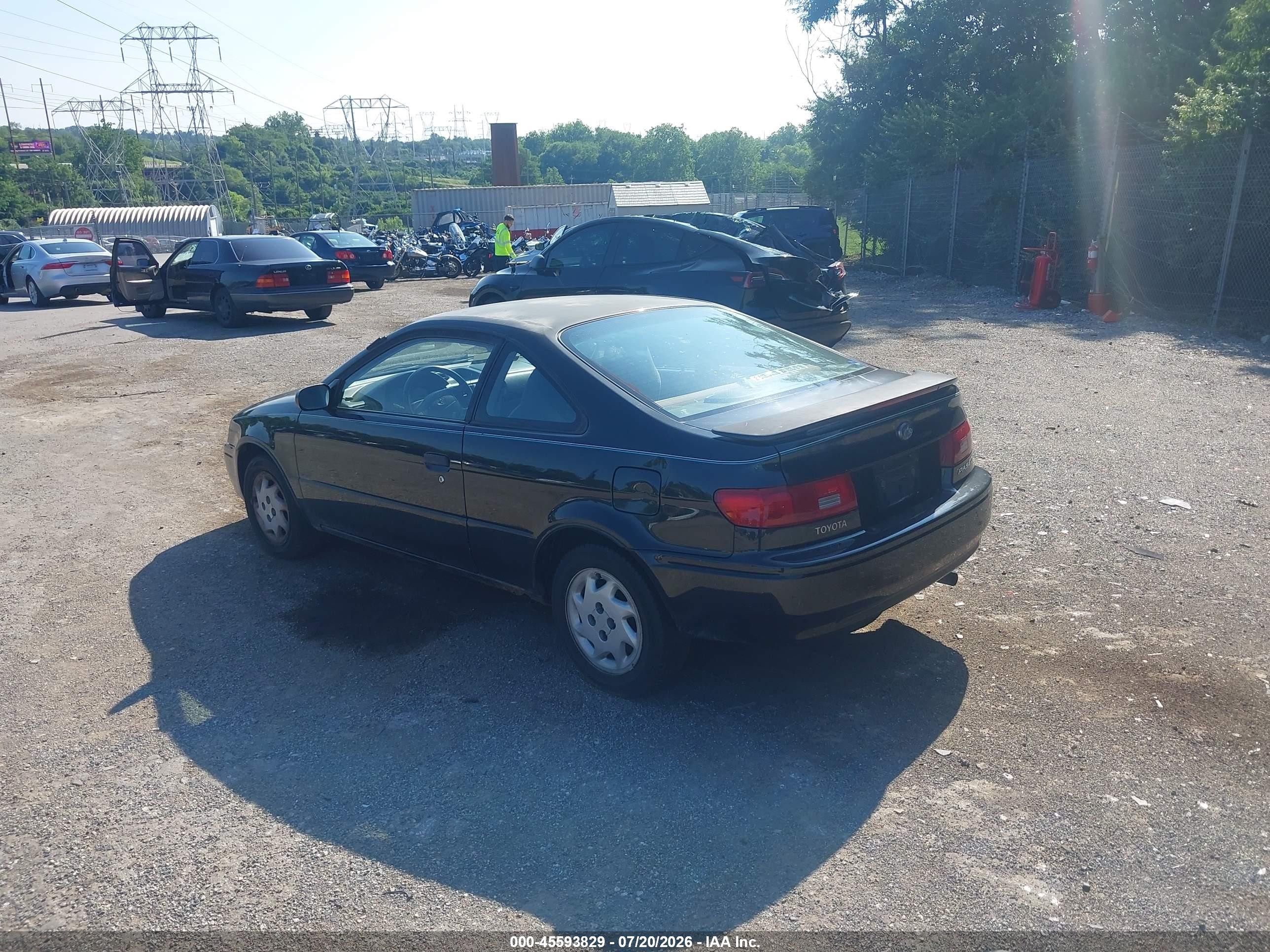 1996 Toyota Paseo   Black vin: JT2CC52H2T0004391