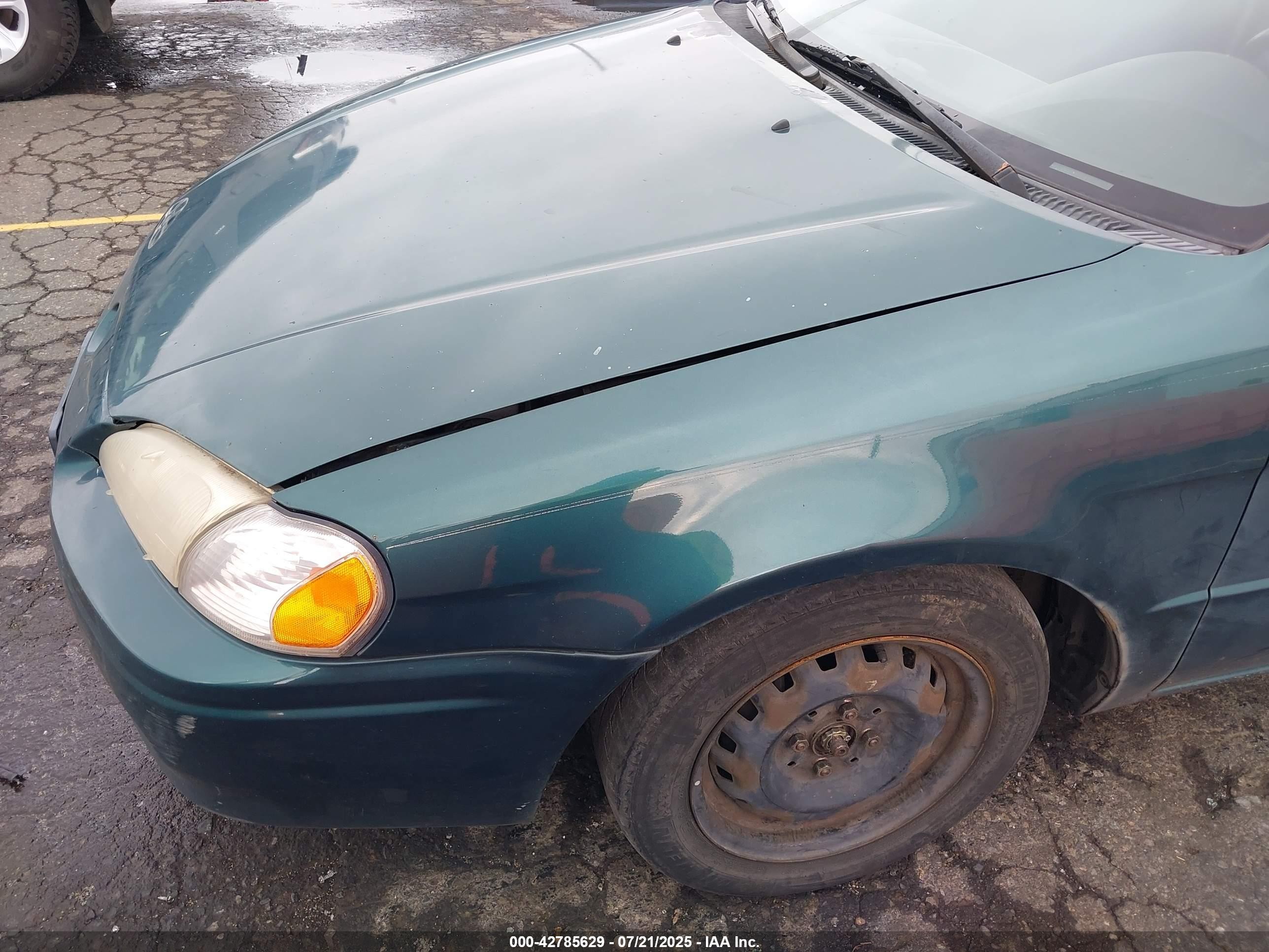 1996 Toyota Paseo   Green vin: JT2CC52H5T0011352