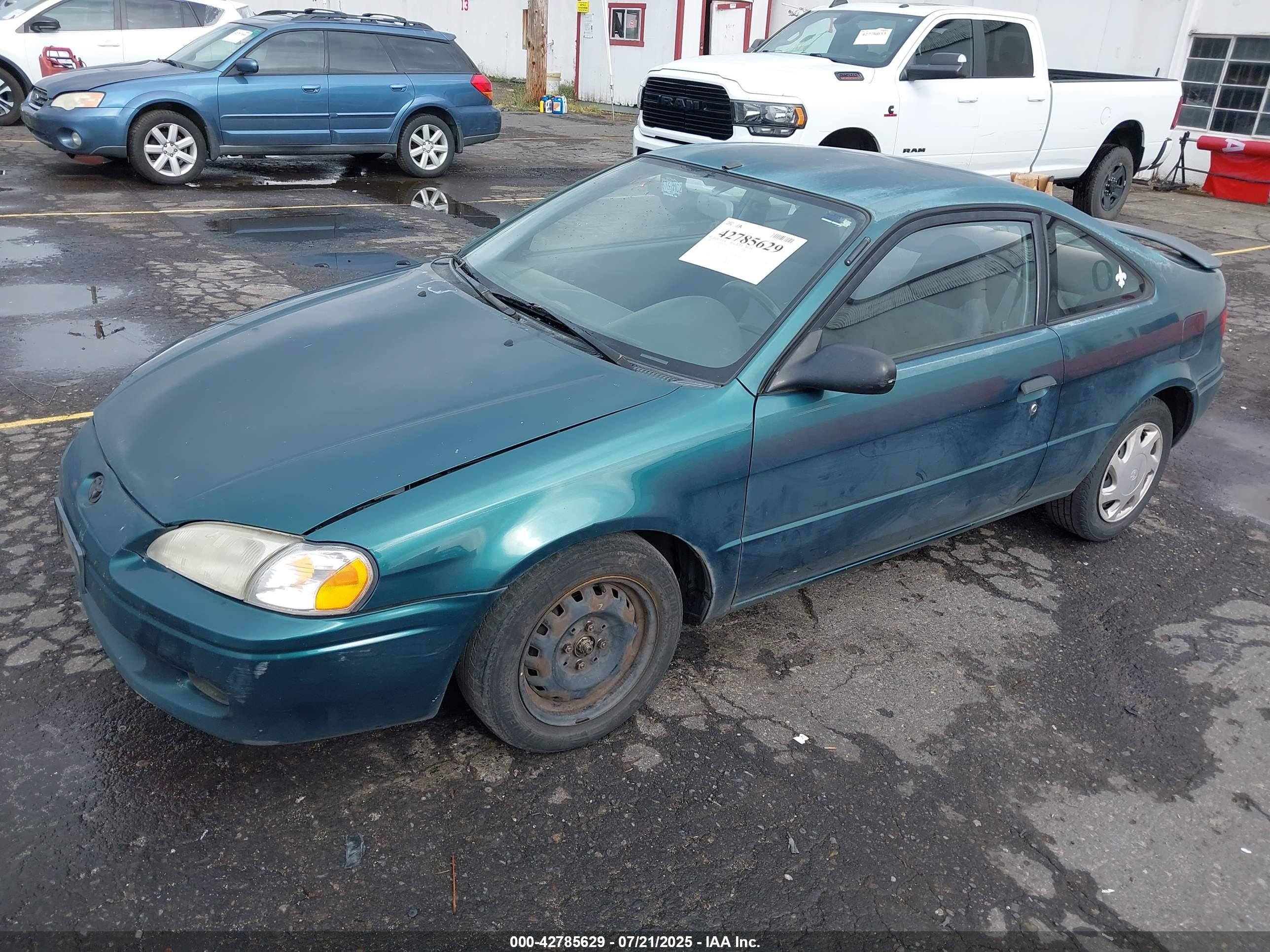 1996 Toyota Paseo   Green vin: JT2CC52H5T0011352