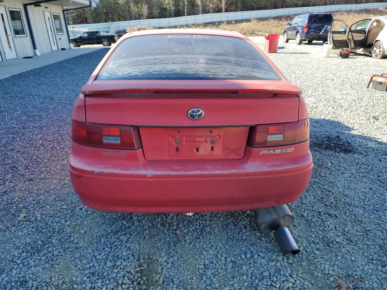 1996 Toyota Paseo  Red vin: JT2CC52H6T0024899