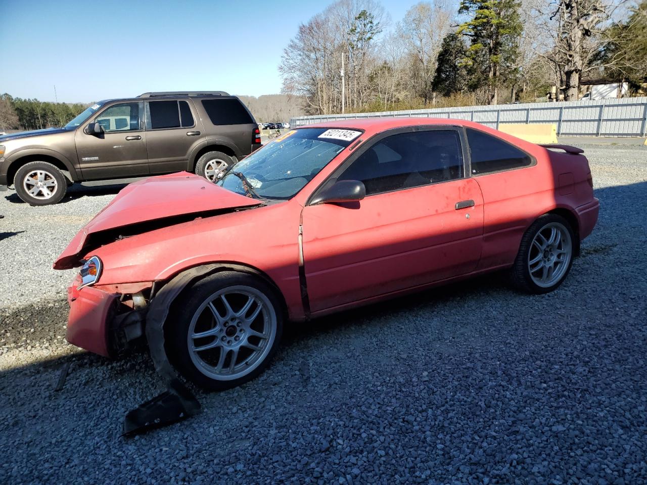 1996 Toyota Paseo  Red vin: JT2CC52H6T0024899