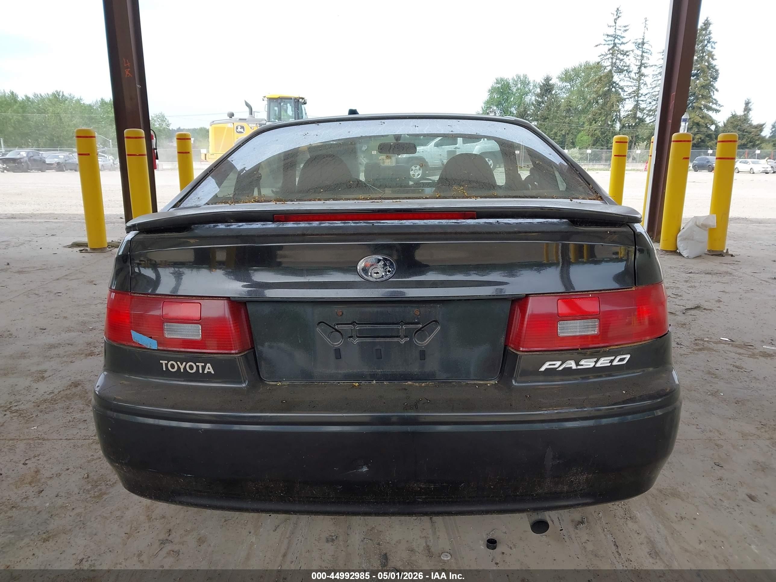 1997 Toyota Paseo   Black vin: JT2CC52H6V0041804